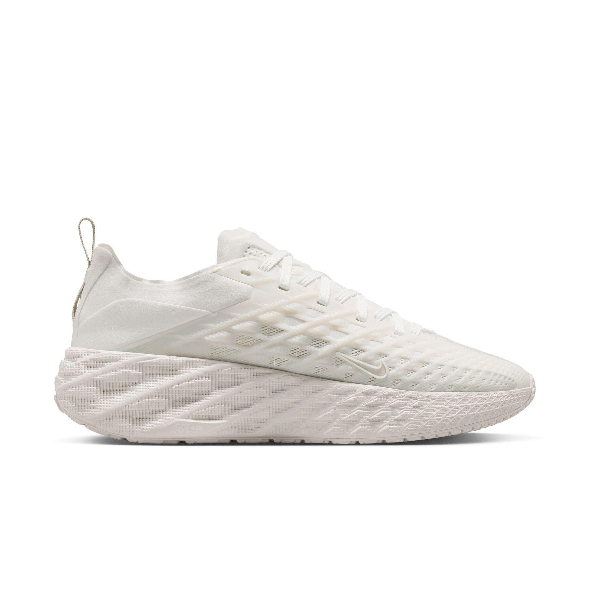 Nike Ava Edge "Summit White" Men's Running Shoe - SUMMIT WHITE/STONE Thumbnail View 3
