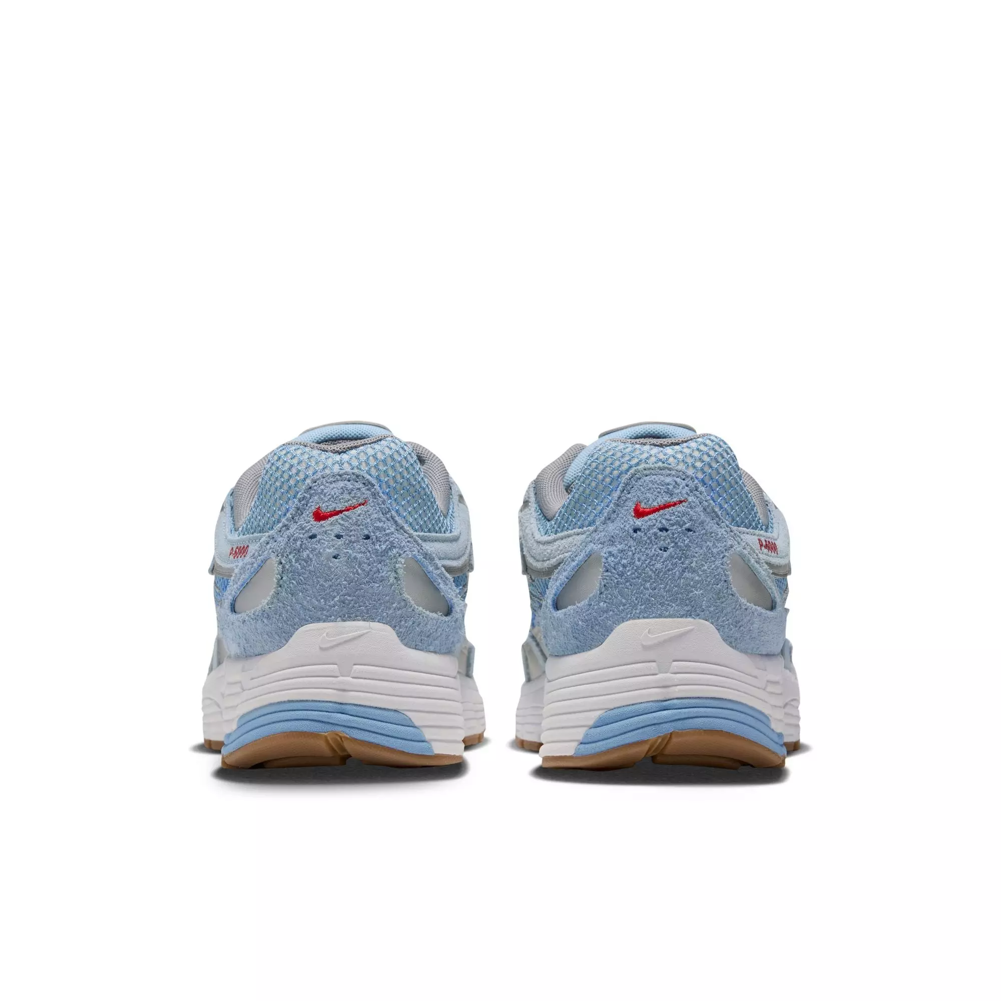 Nike P-6000 "Soft Blue/Metallic Silver/Summit White" Men's Shoe - WHITE/BLUE/SILVER