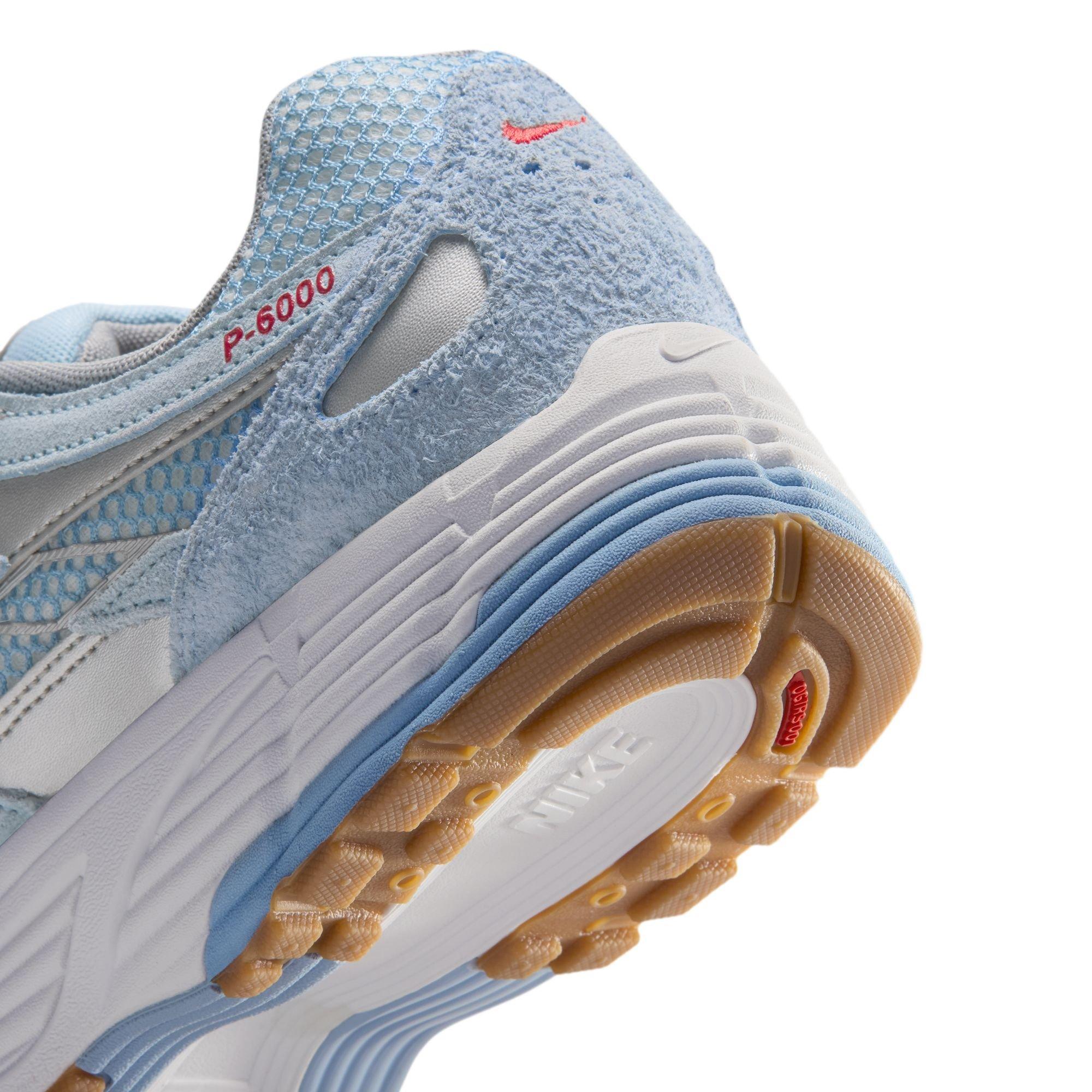 Nike P-6000 "Soft Blue/Metallic Silver/Summit White" Men's Shoe - WHITE/BLUE/SILVER