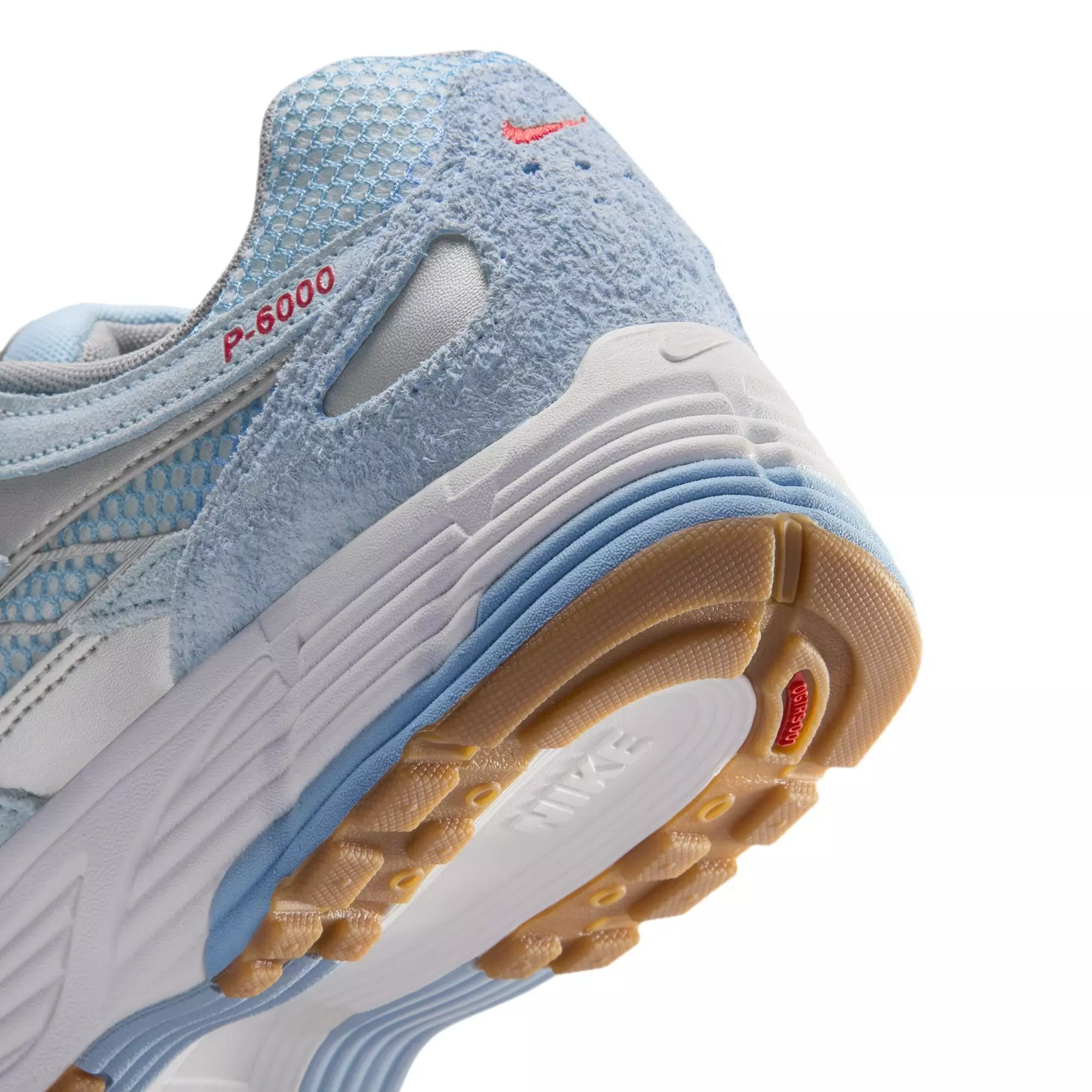 Nike P-6000 "Soft Blue/Metallic Silver/Summit White" Men's Shoe - WHITE/BLUE/SILVER