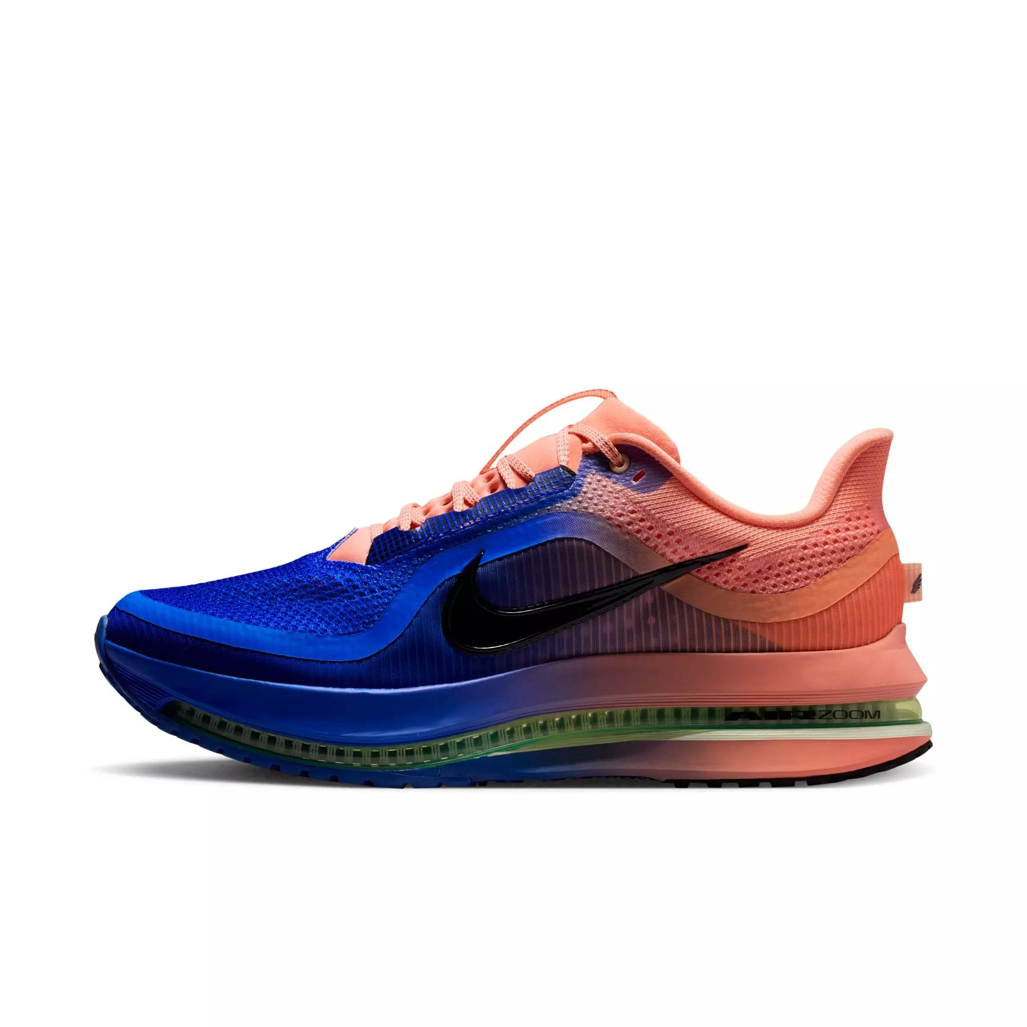 Nike Pegasus Premium "Racer Blue/Black/Atomic Pink/Volt Tint" Men's Running Shoe - WHITE/ORANGE