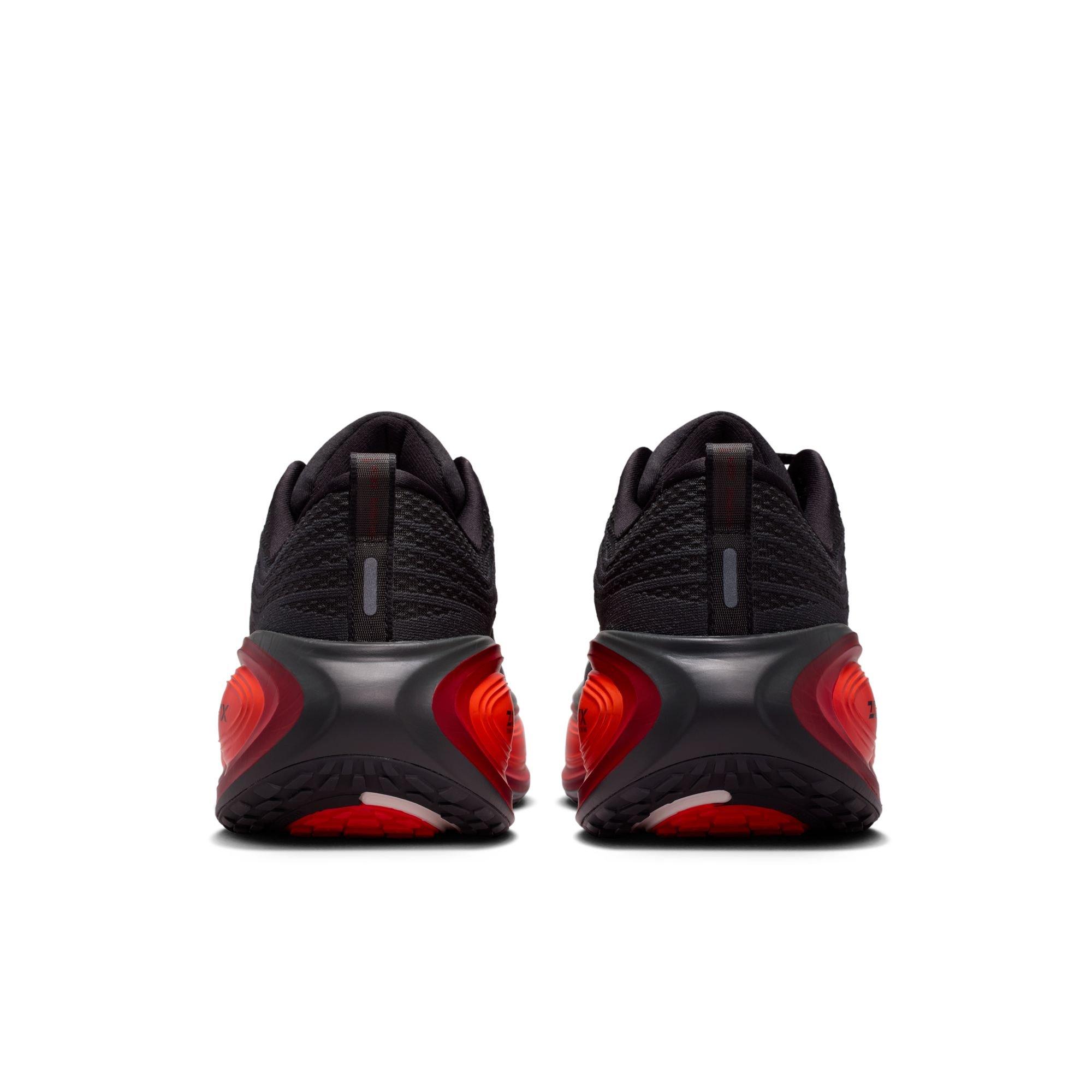 Nike Vomero Plus "Anthracite/Black/Bright Crimson" Men's Road Running Shoe - BLACK/RED Thumbnail View 7