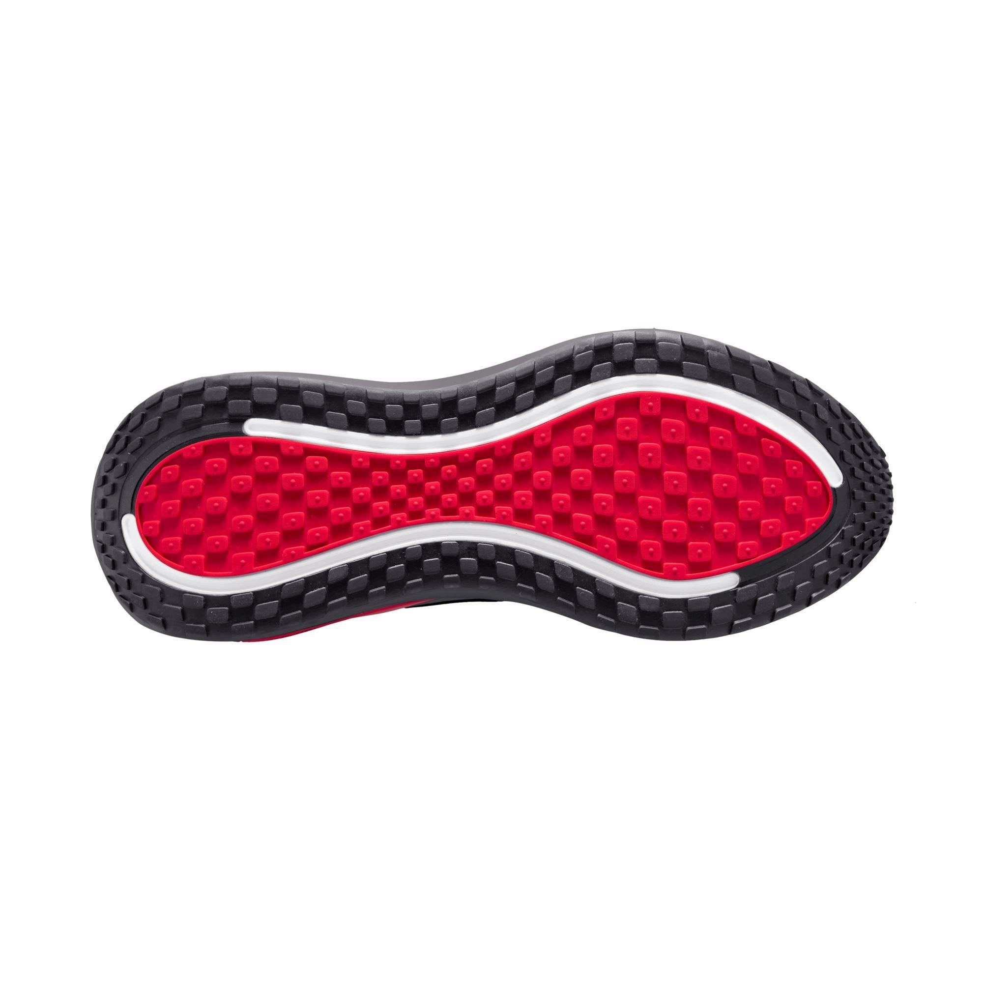 Nike Vomero Plus "Anthracite/Black/Bright Crimson" Men's Road Running Shoe - BLACK/RED Thumbnail View 9