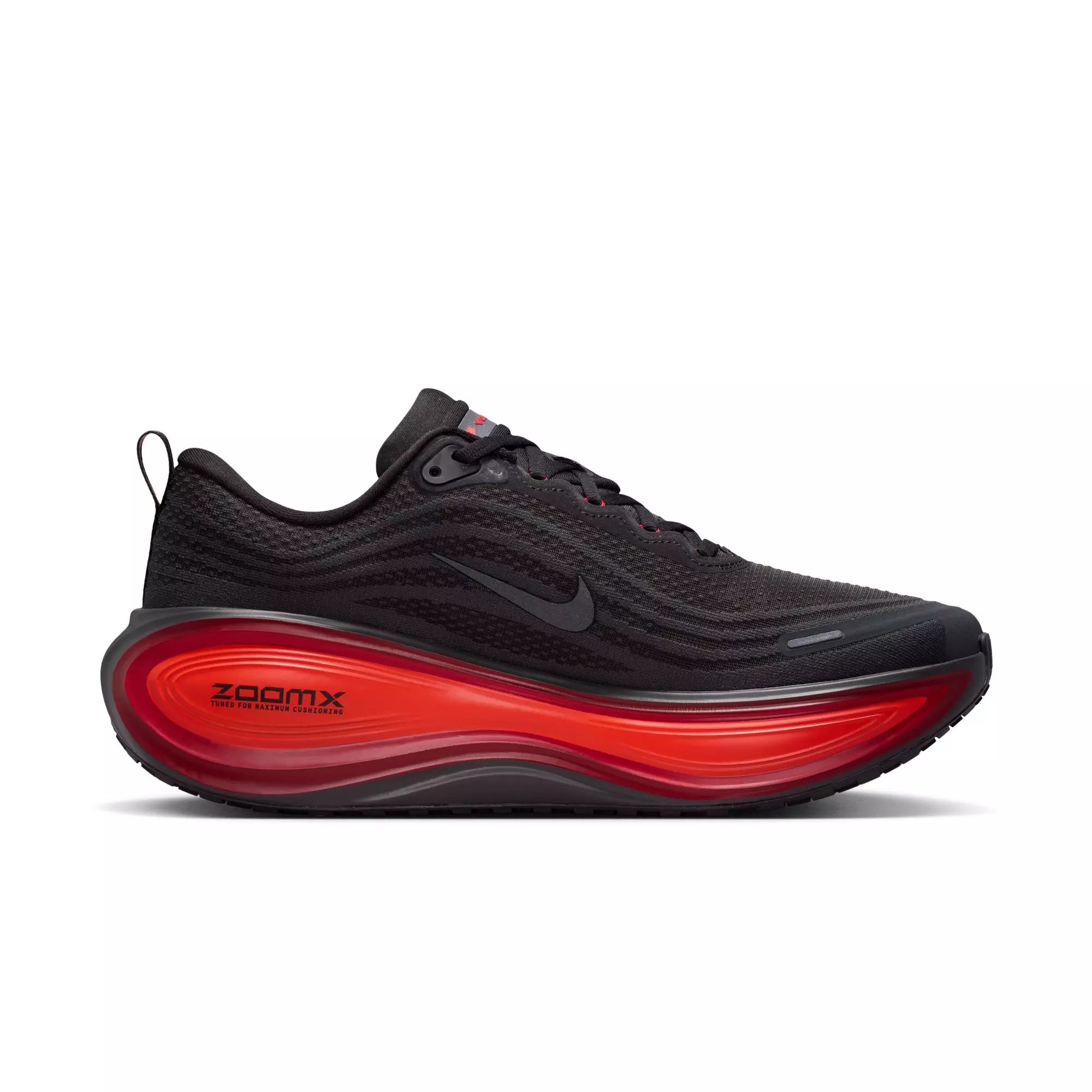 Nike Vomero Plus "Anthracite/Black/Bright Crimson" Men's Road Running Shoe - BLACK/RED