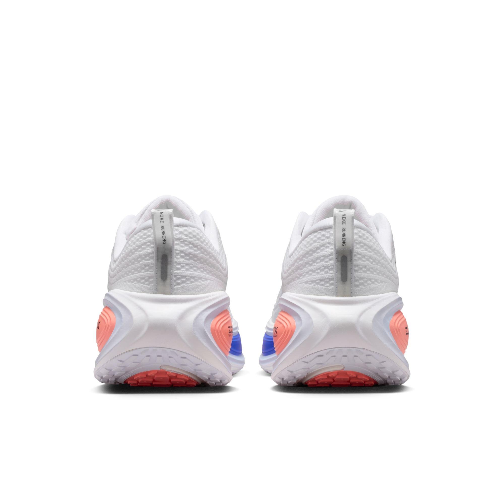 Nike Vomero Plus "White/Black/Atomic Pink/Racer Blue" Men's Road Running Shoe - WHITE/ORANGE Thumbnail View 7