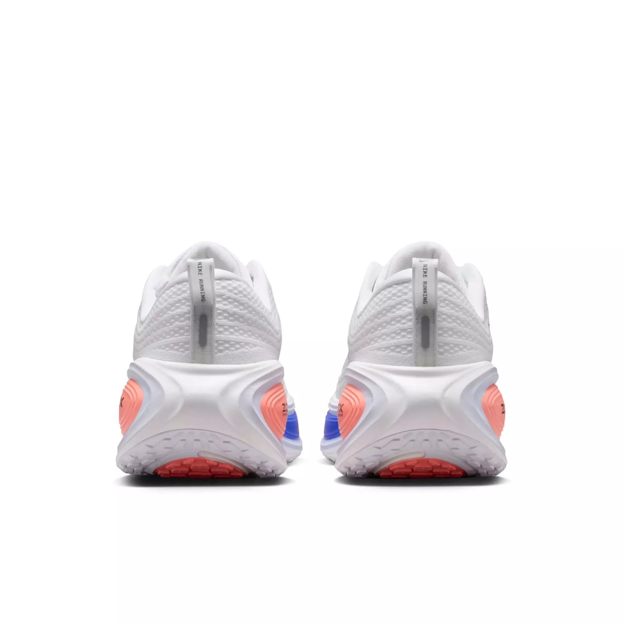 Nike Vomero Plus "White/Black/Atomic Pink/Racer Blue" Men's Road Running Shoe - WHITE/ORANGE