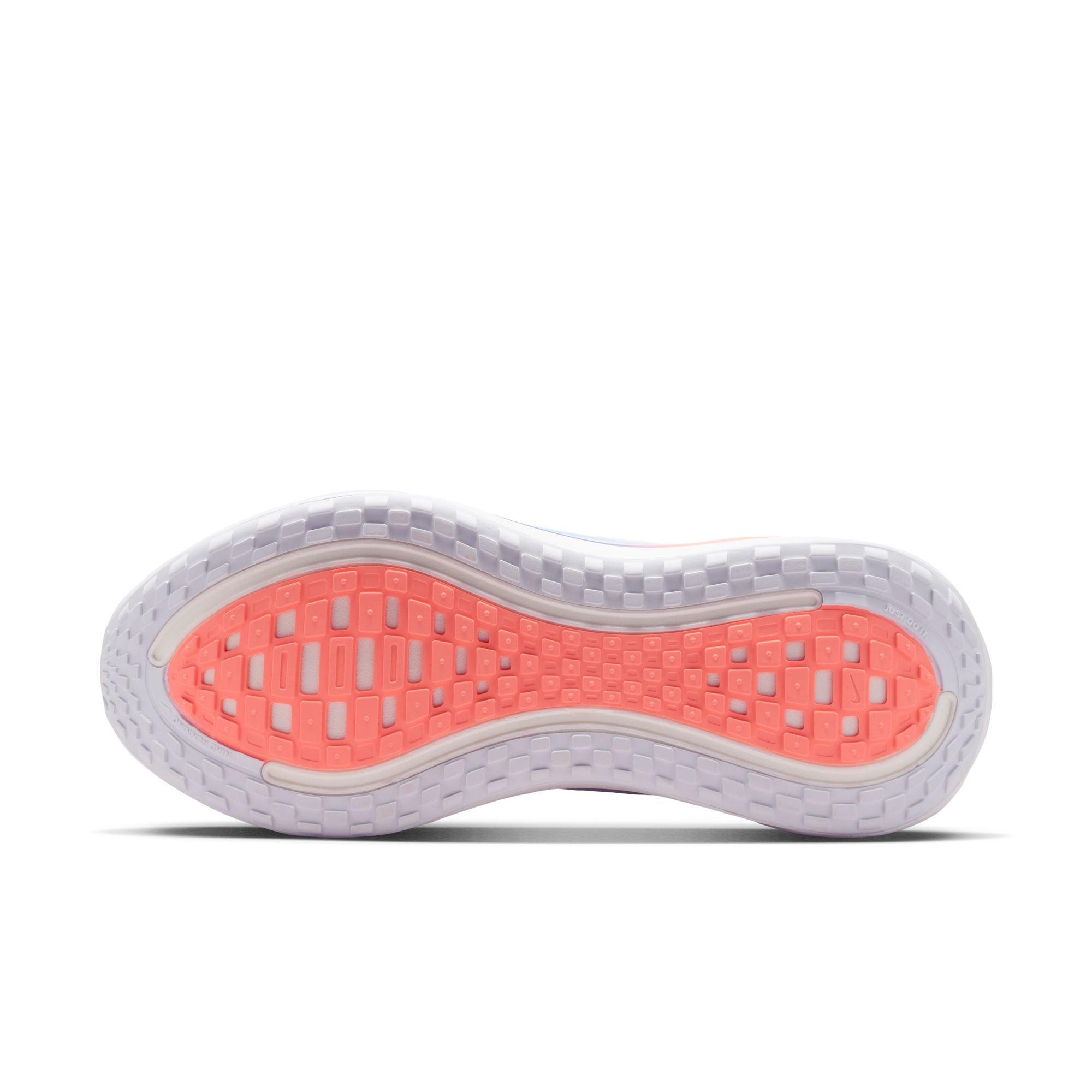 Nike Vomero Plus "White/Black/Atomic Pink/Racer Blue" Men's Road Running Shoe - WHITE/ORANGE Thumbnail View 9