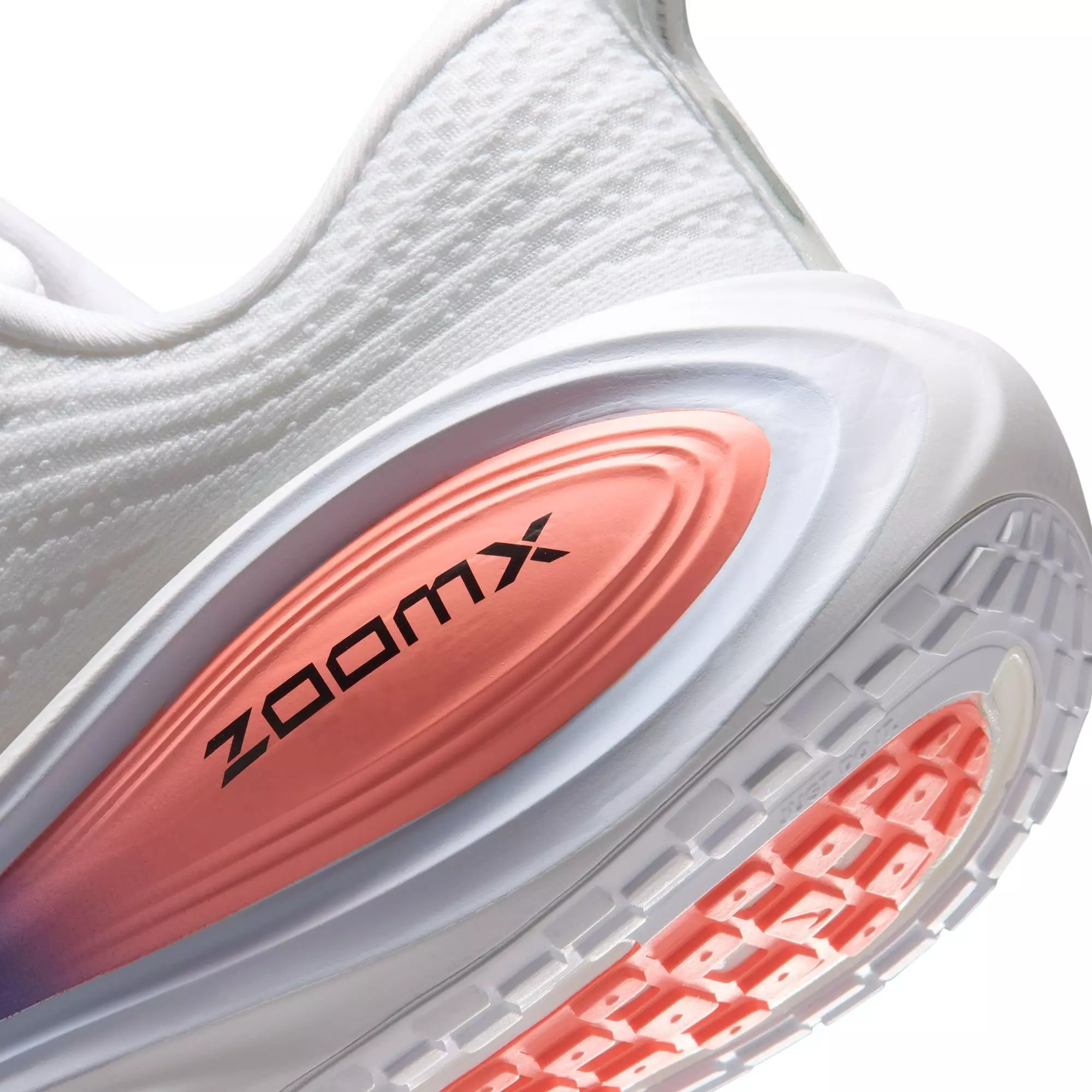 Nike Vomero Plus "White/Black/Atomic Pink/Racer Blue" Men's Road Running Shoe - WHITE/ORANGE