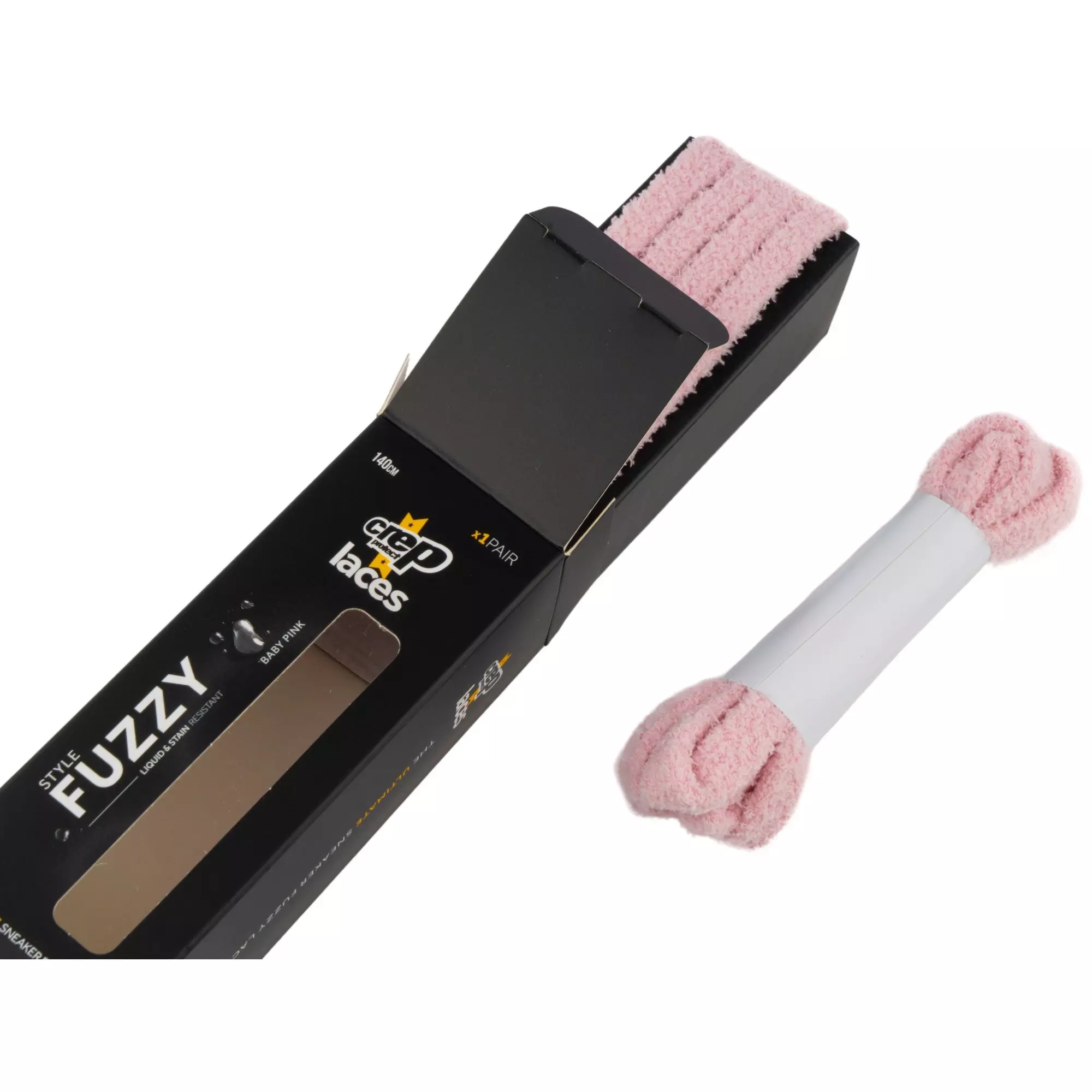 Crep Protect Fuzzy Shoe Laces - PINK