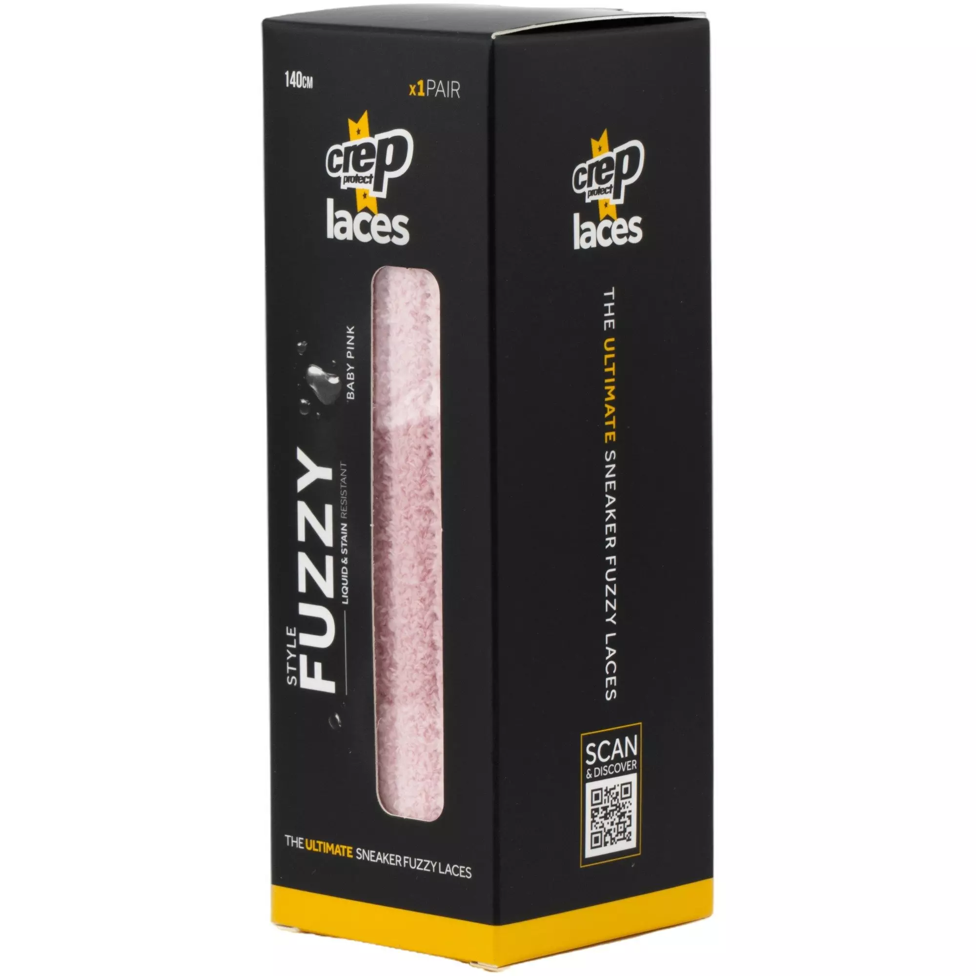 Crep Protect Fuzzy Shoe Laces - PINK