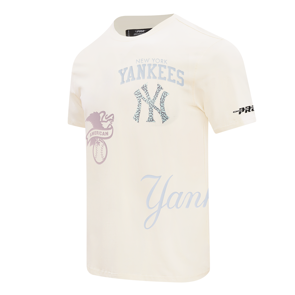 Pro Standard New York Yankees Spring Pack Tee - Cream - OFF-WHITE Thumbnail View 3