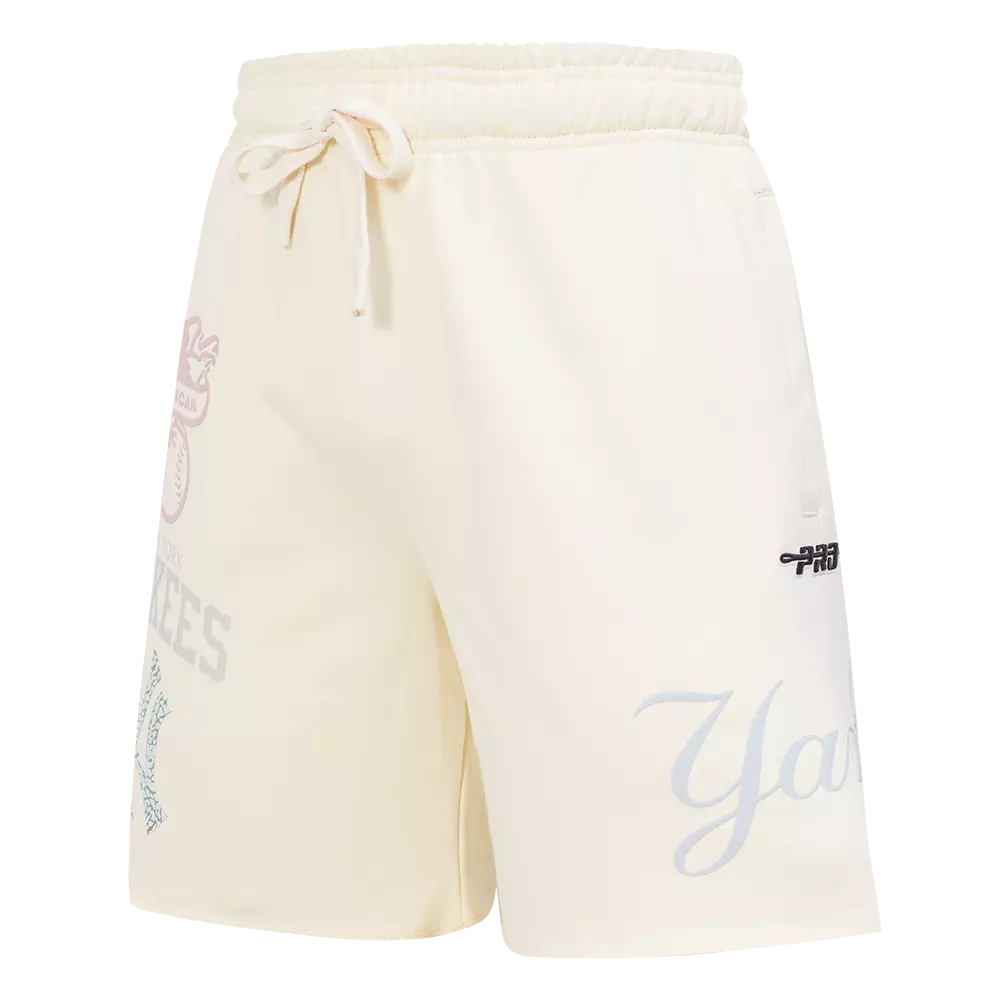 Pro Standard New York Yankees Spring Pack Shorts-Cream - OFF-WHITE
