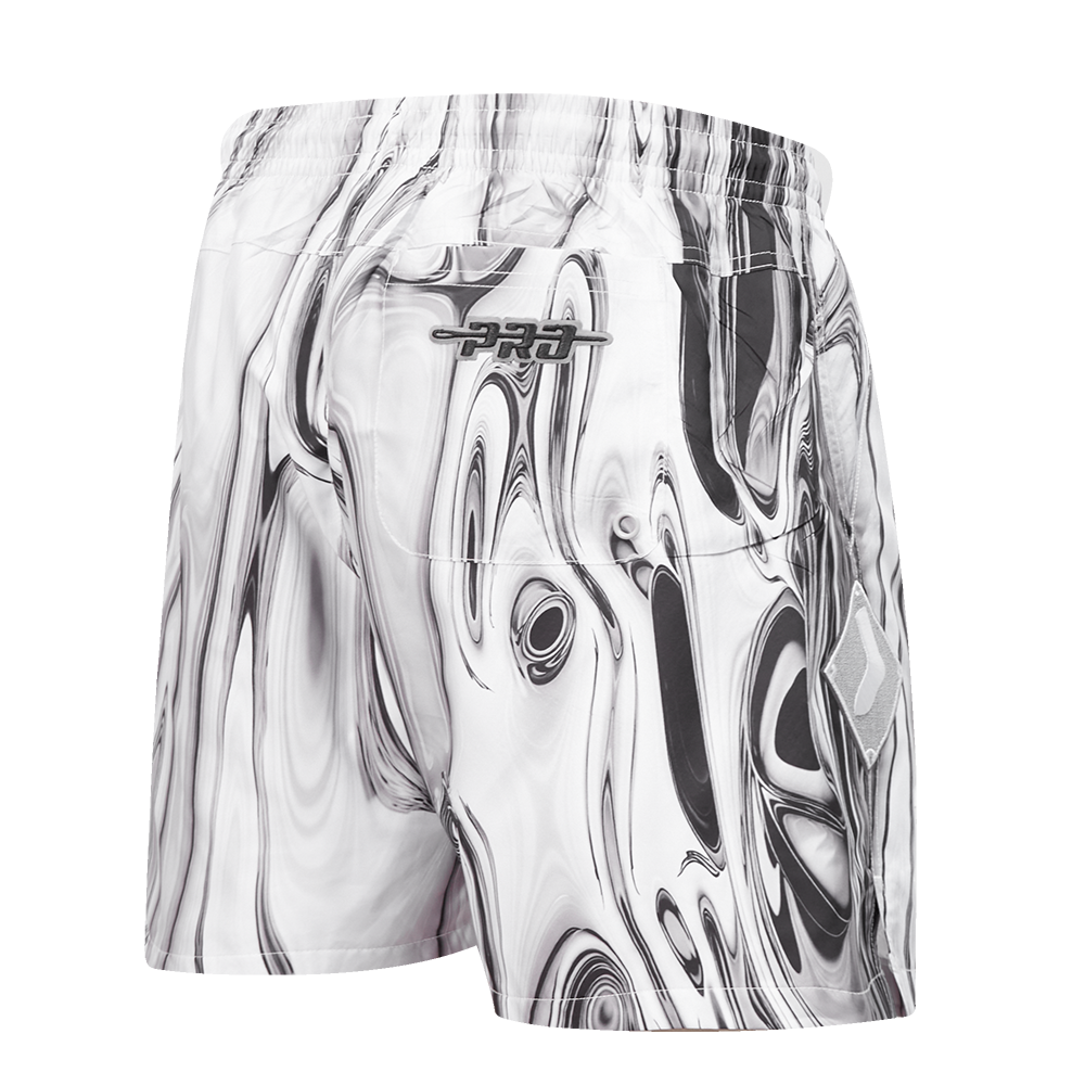 Pro Standard Chicago White Sox Met Silver Shorts-Silver - SILVER Thumbnail View 4