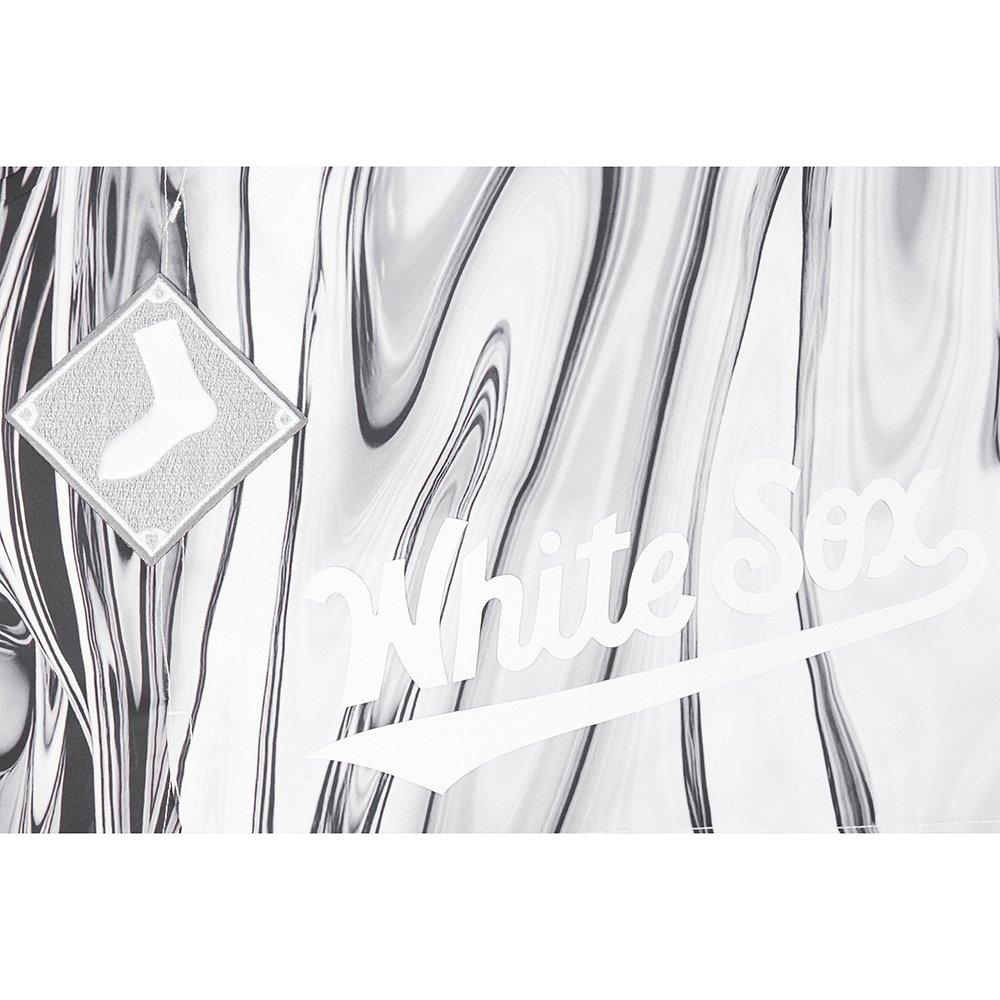 Pro Standard Chicago White Sox Met Silver Shorts-Silver - SILVER Thumbnail View 5