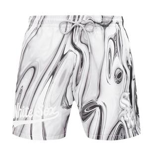 Pro Standard Chicago White Sox Met Silver Shorts-Silver