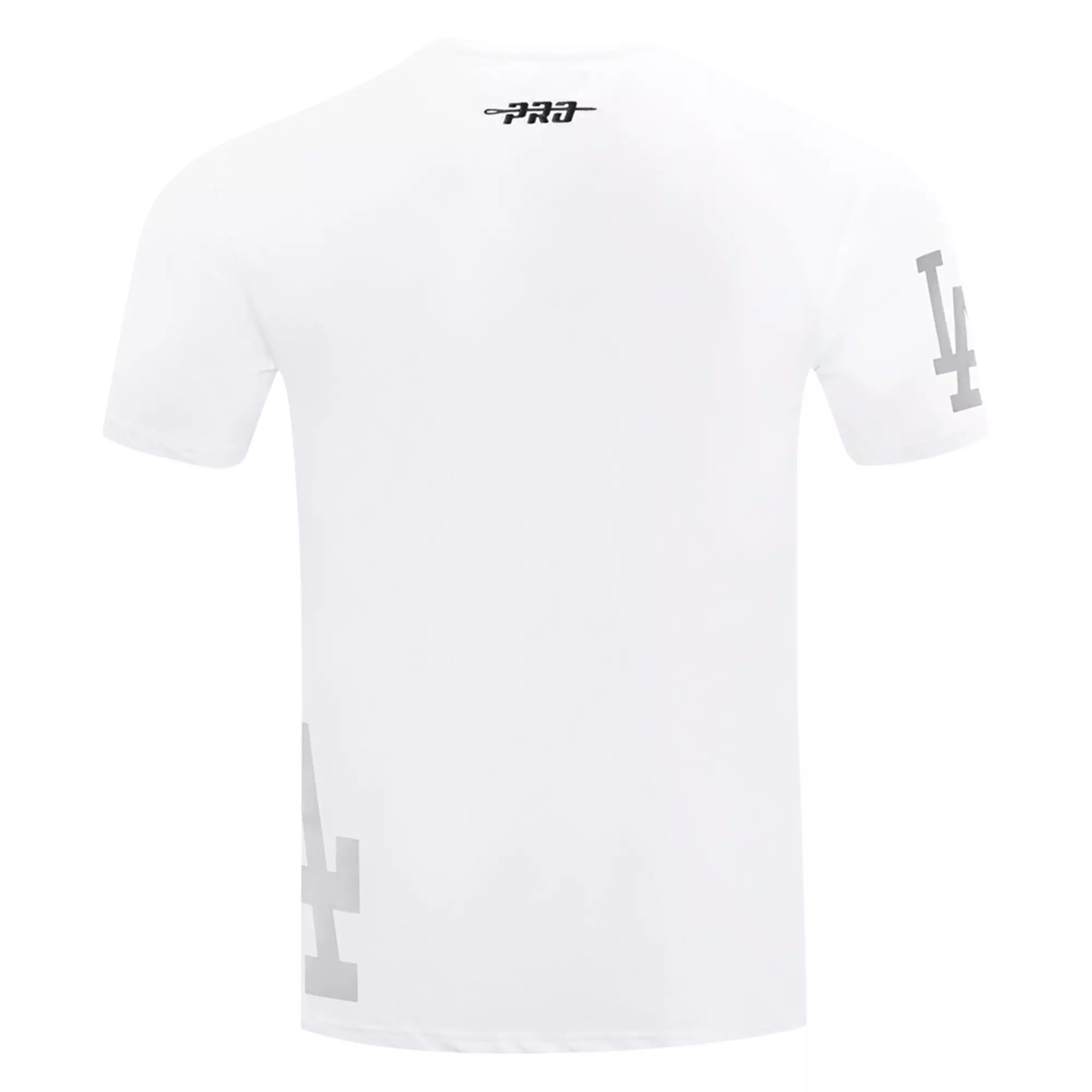 Pro Standard Los Angeles Dodgers Met Silver Tee - White - WHITE
