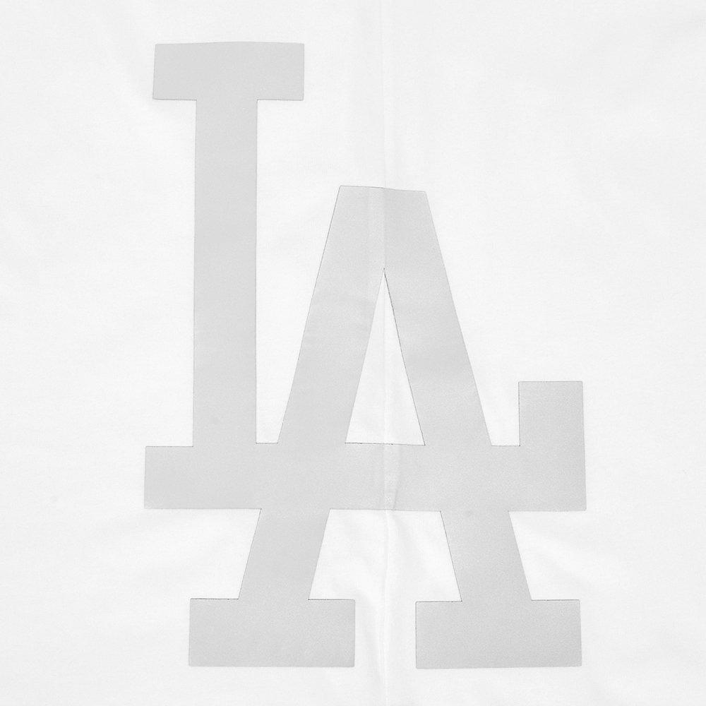 Pro Standard Los Angeles Dodgers Met Silver Tee - White - WHITE Thumbnail View 7