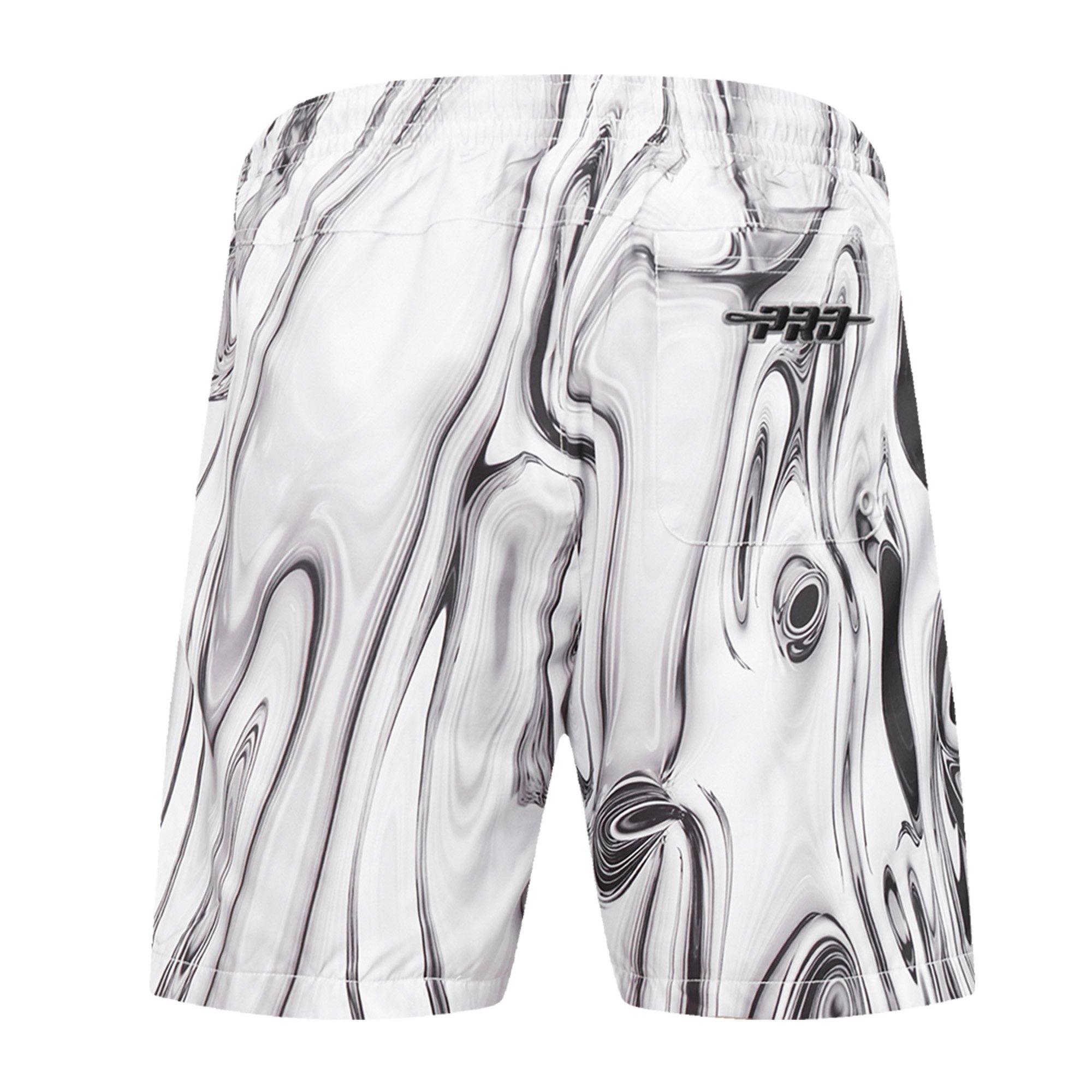 Pro Standard Los Angeles Dodgers Met Silver Short Pants-Silver - SILVER Thumbnail View 2