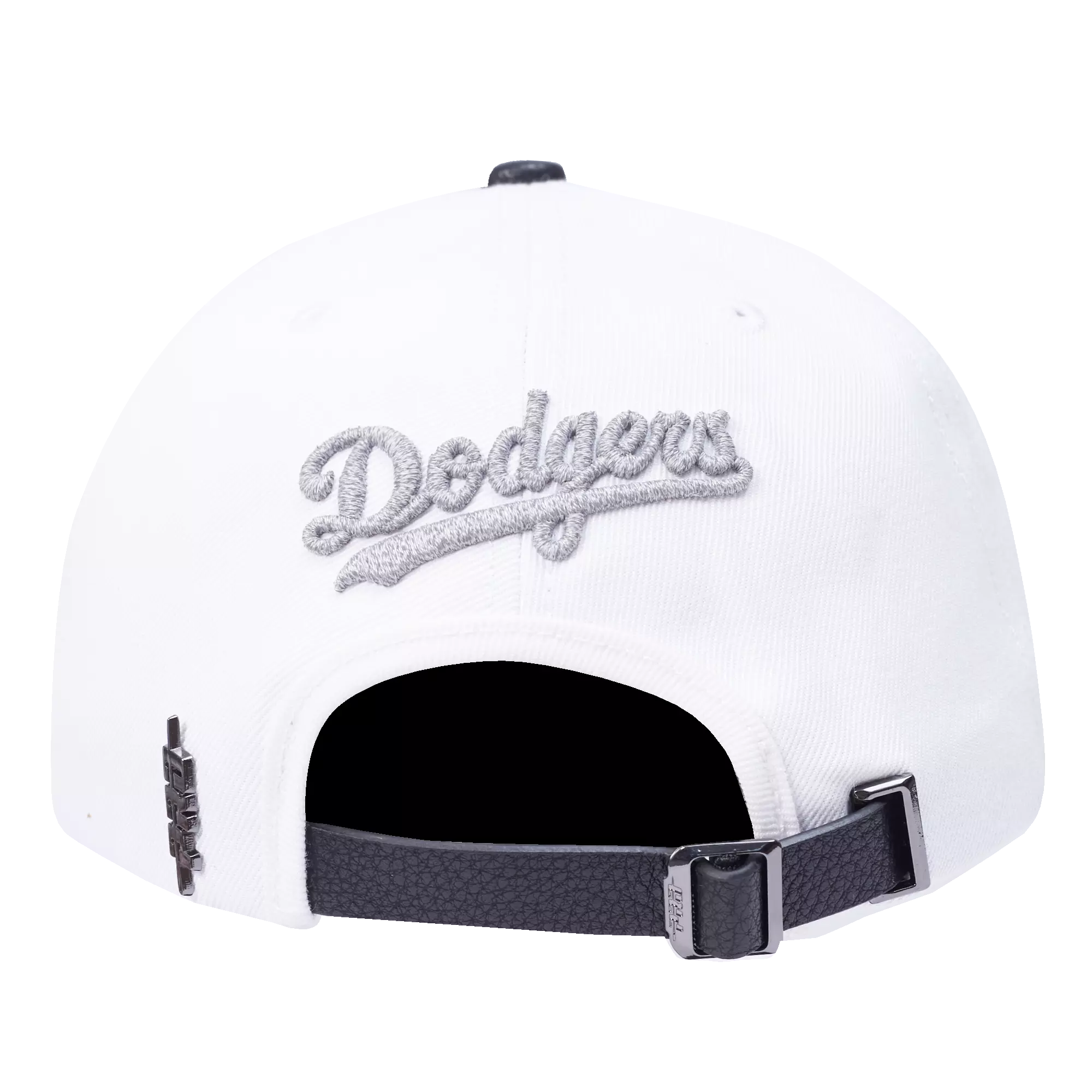 New Era Los Angeles Dodgers Met Silver Snapback Hat-White - WHITE/BLACK