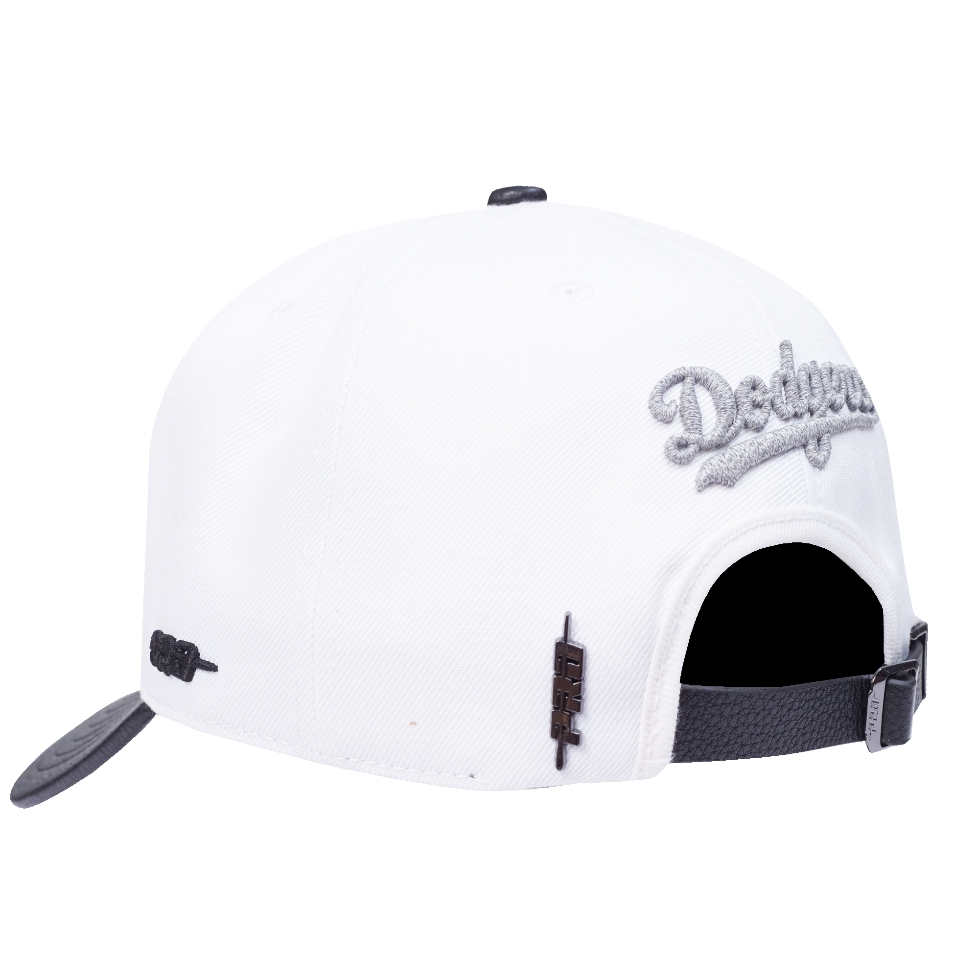 New Era Los Angeles Dodgers Met Silver White Snapback Hat