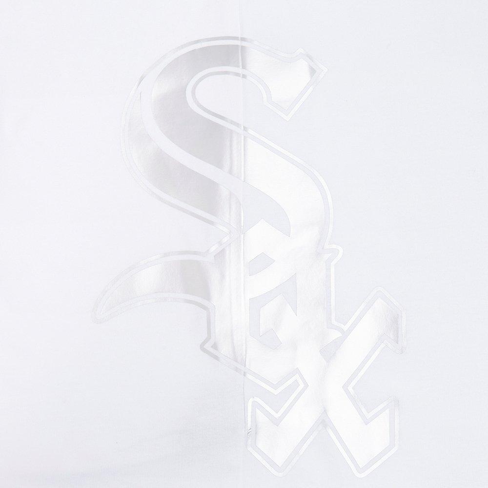 Pro Standard Chicago White Sox Met Silver Tee-White - WHITE Thumbnail View 6