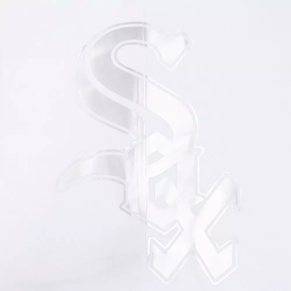 Pro Standard Chicago White Sox Met Silver Tee-White - WHITE
