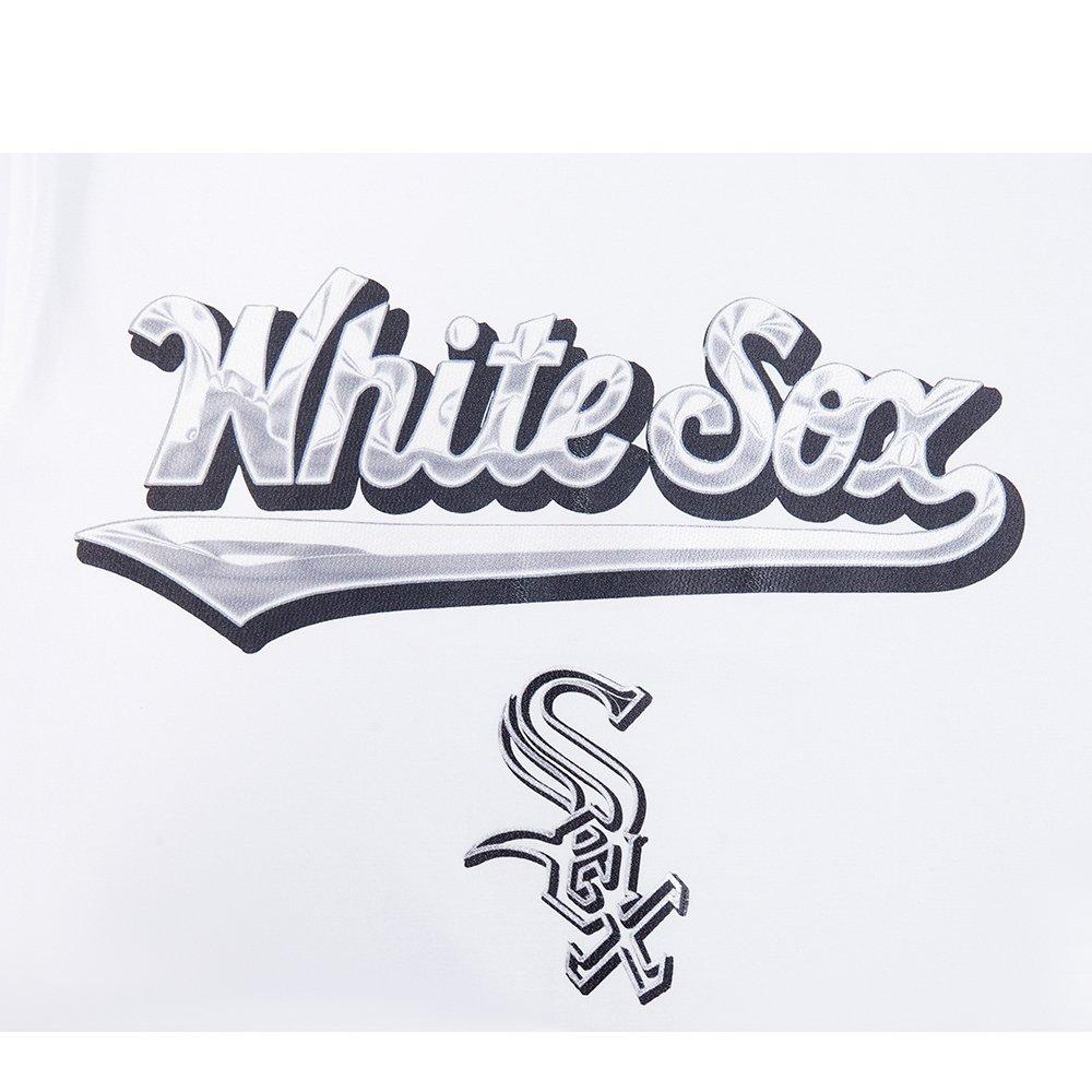 Pro Standard Chicago White Sox Met Silver Tee - White - WHITE Thumbnail View 5