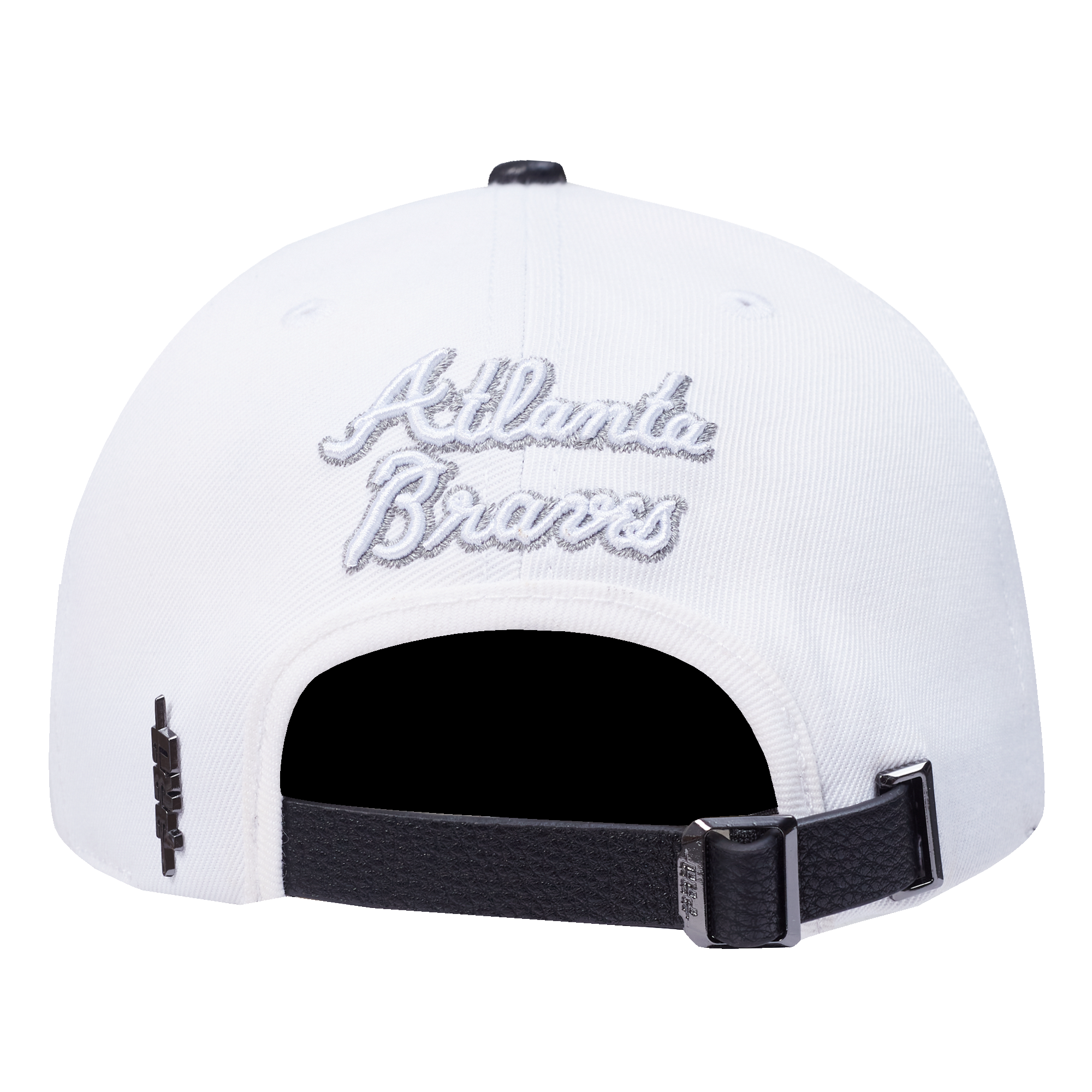 New Era Atlanta Braves Met Silver White Snapback Hat