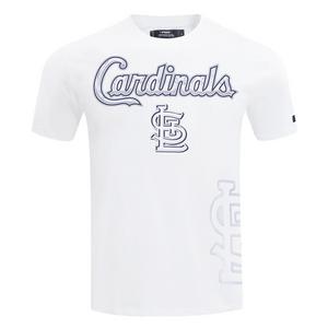 Pro Standard St. Louis Cardinals Met Silver Tee-White