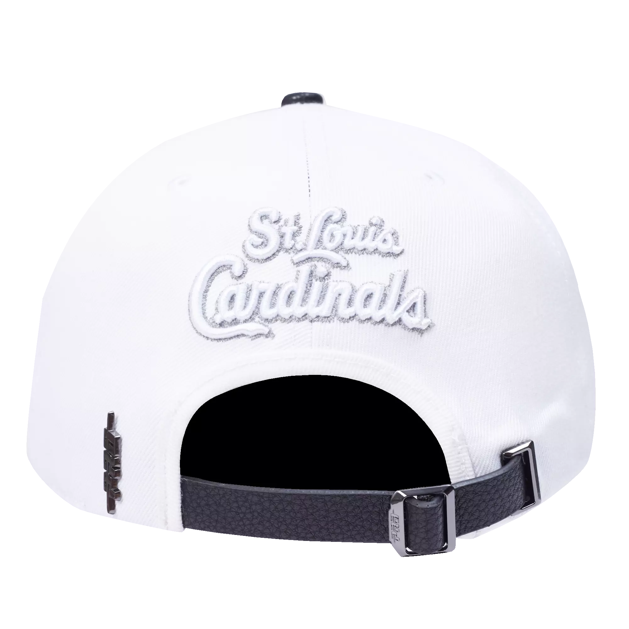 New Era St. Louis Cardinals Met Silver Snapback Hat-White - WHITE/BLACK