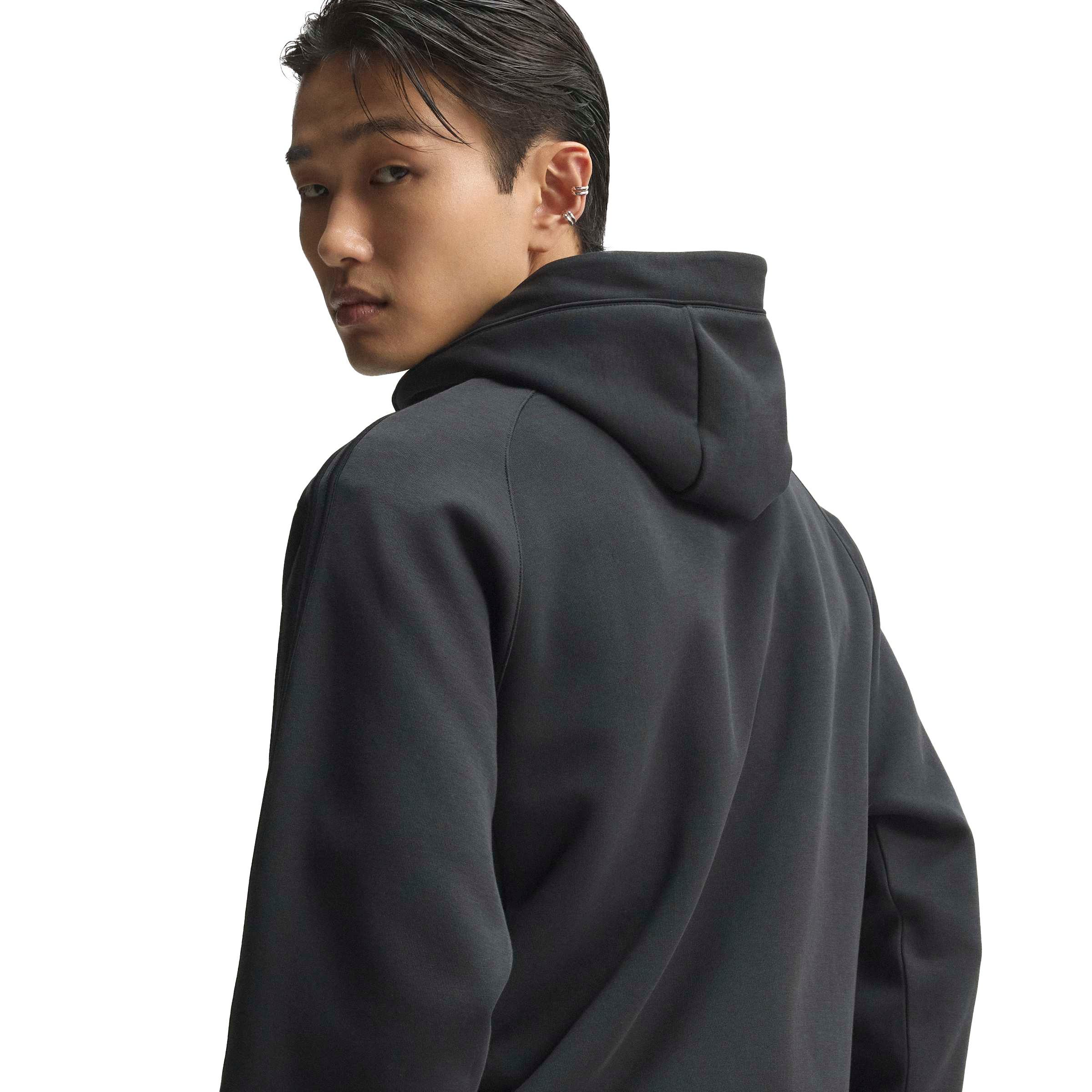adidas Originals Spacer Teamgeist 26 Men's Cutline Full-Zip Jacket - BLACK Thumbnail View 12