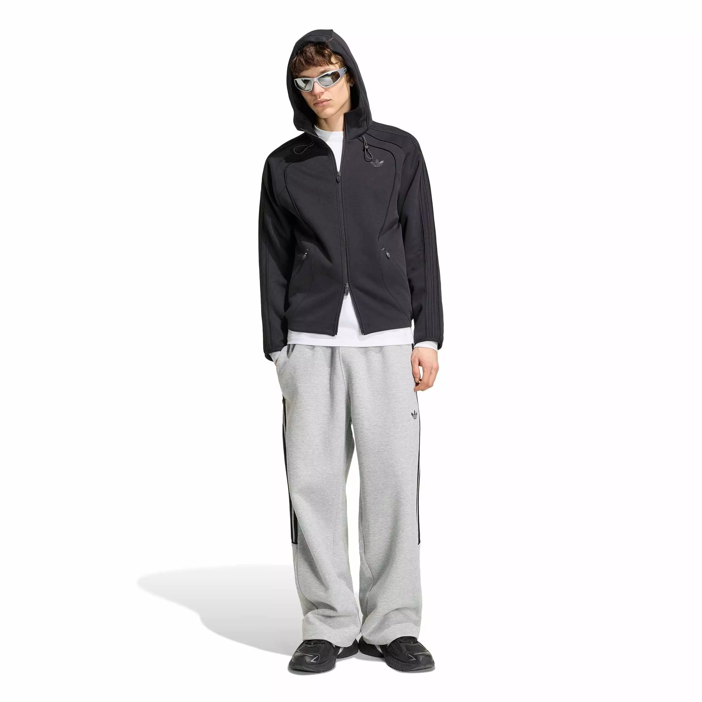 adidas Originals Spacer Teamgeist 26 Men's Cutline Full-Zip Jacket - BLACK