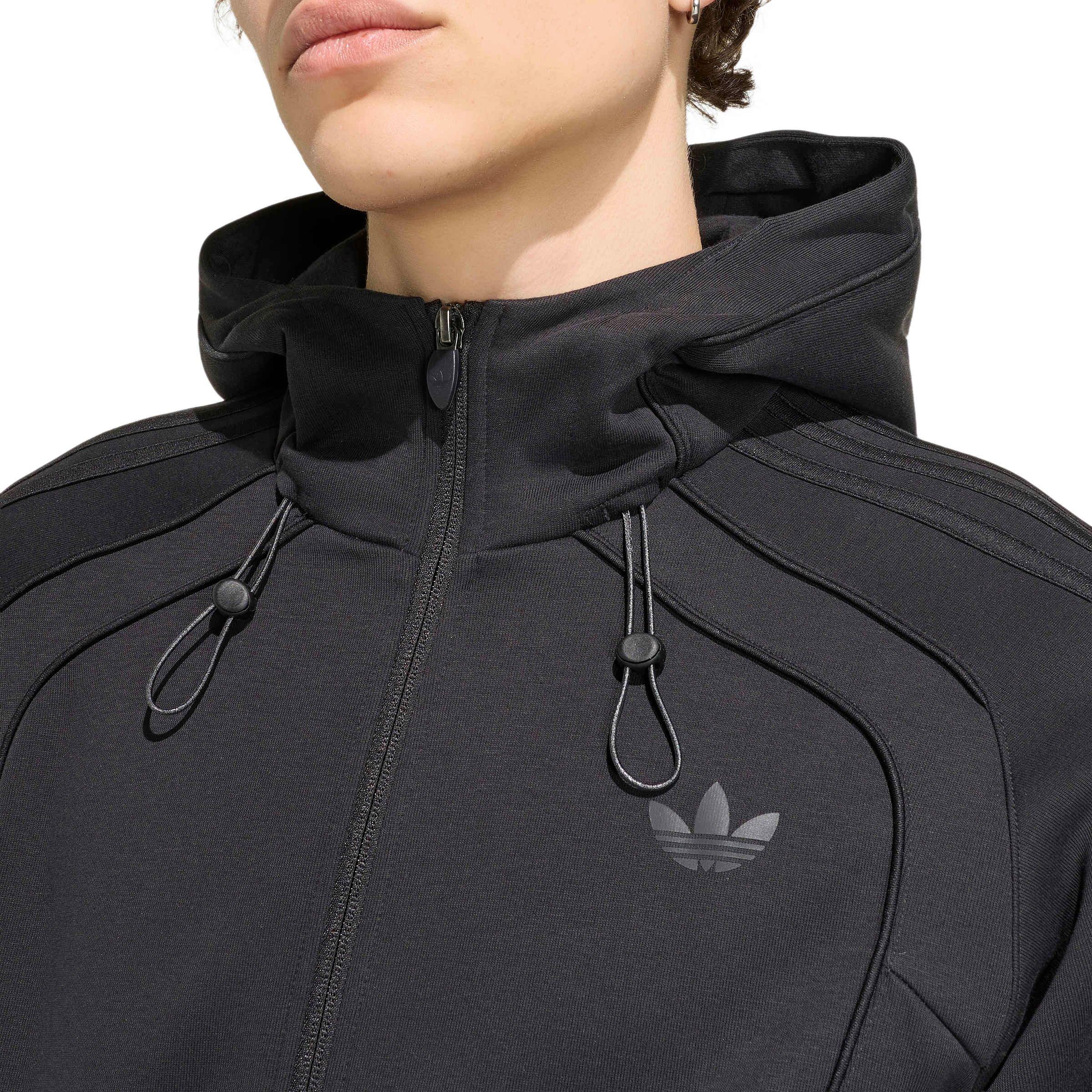 adidas Originals Spacer Teamgeist 26 Men's Cutline Full-Zip Jacket - BLACK Thumbnail View 5