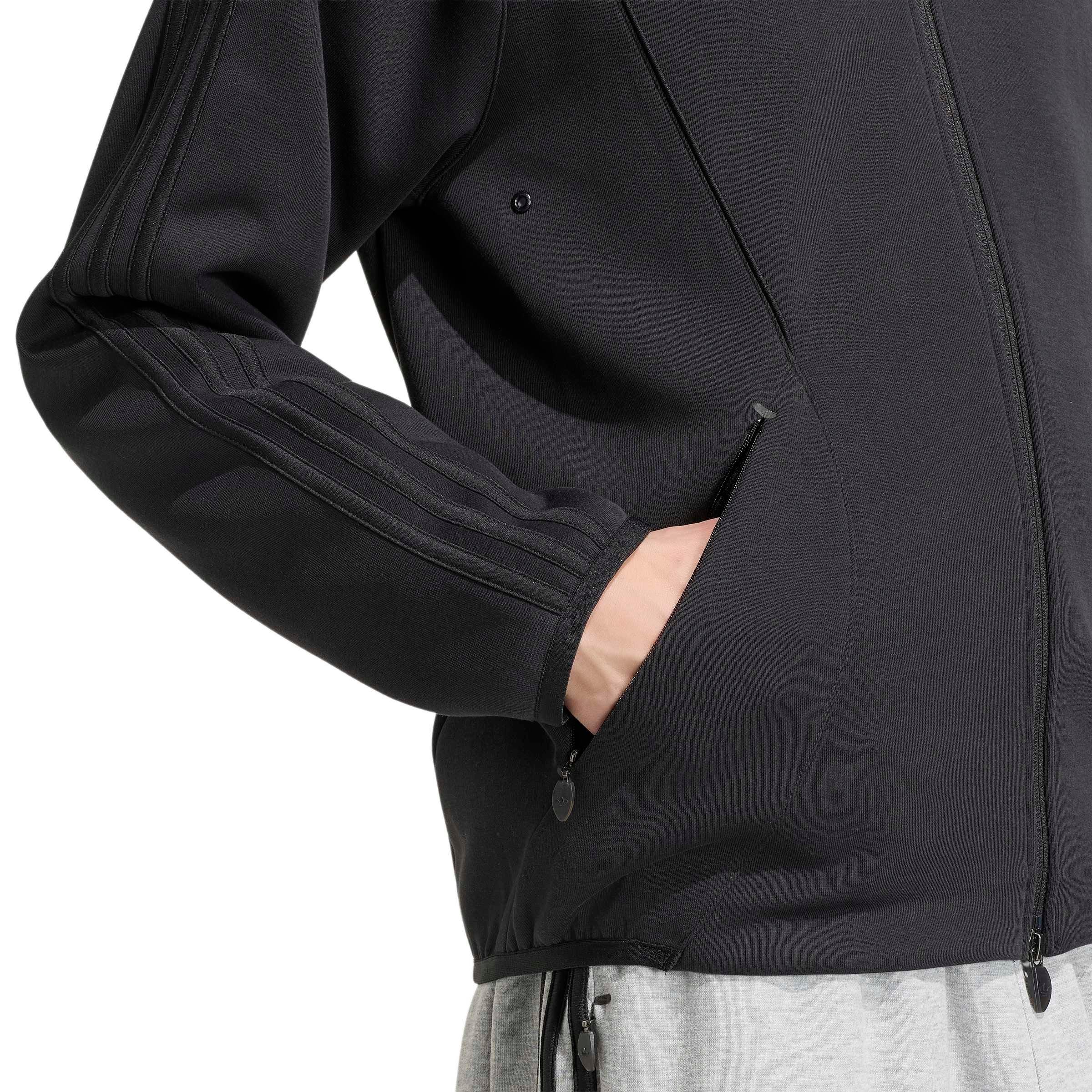 adidas Originals Spacer Teamgeist 26 Men's Cutline Full-Zip Jacket - BLACK Thumbnail View 6