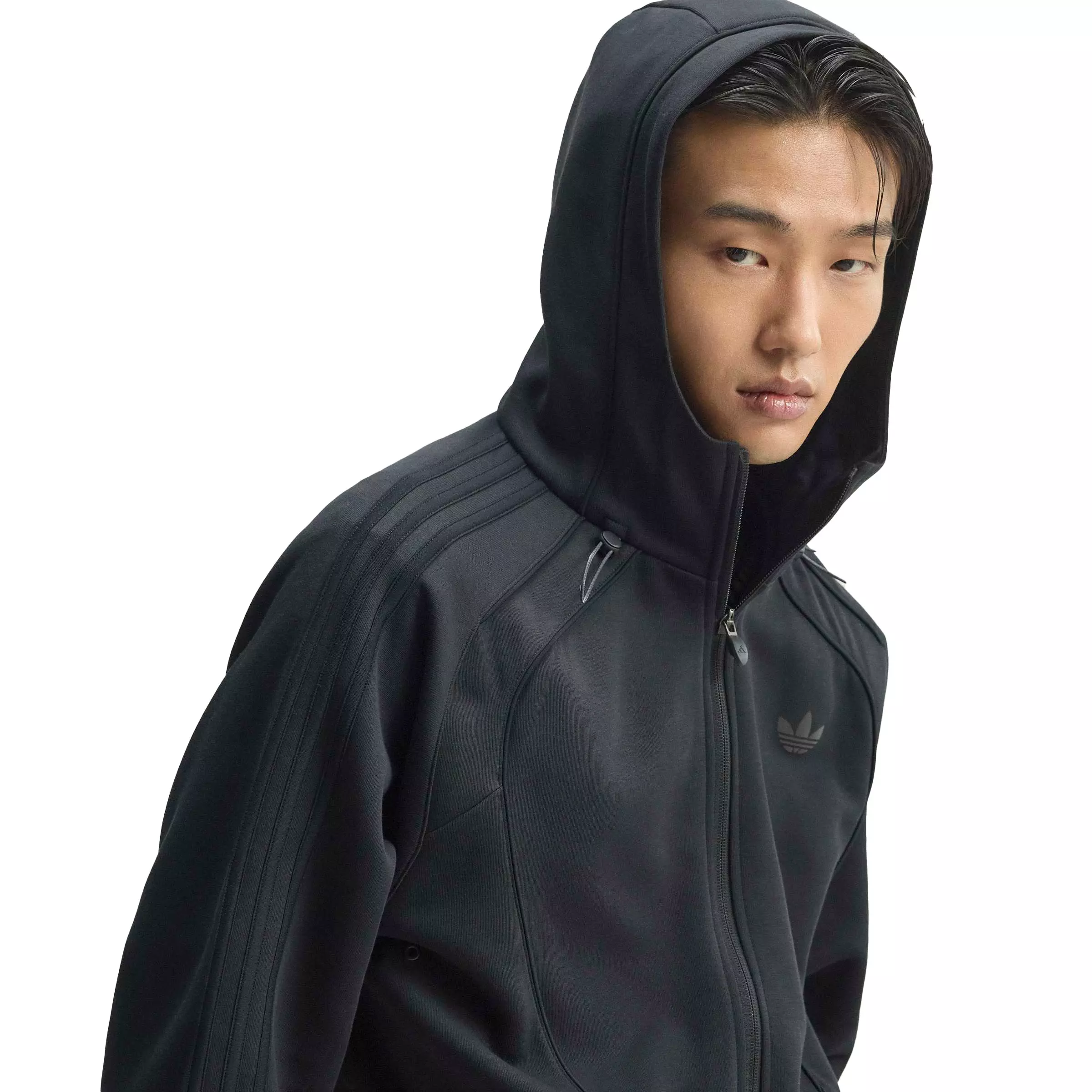 adidas Originals Spacer Teamgeist 26 Men's Cutline Full-Zip Jacket - BLACK