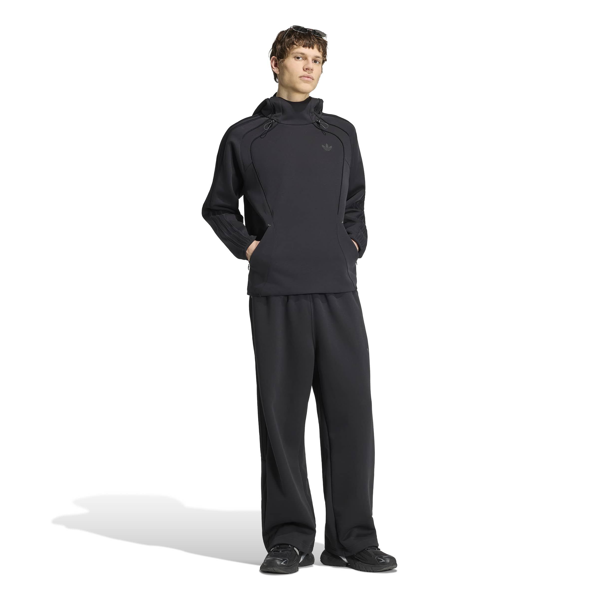 adidas Originals Spacer Teamgeist 26 Men's Cutline Open Hem Pants - BLACK Thumbnail View 4
