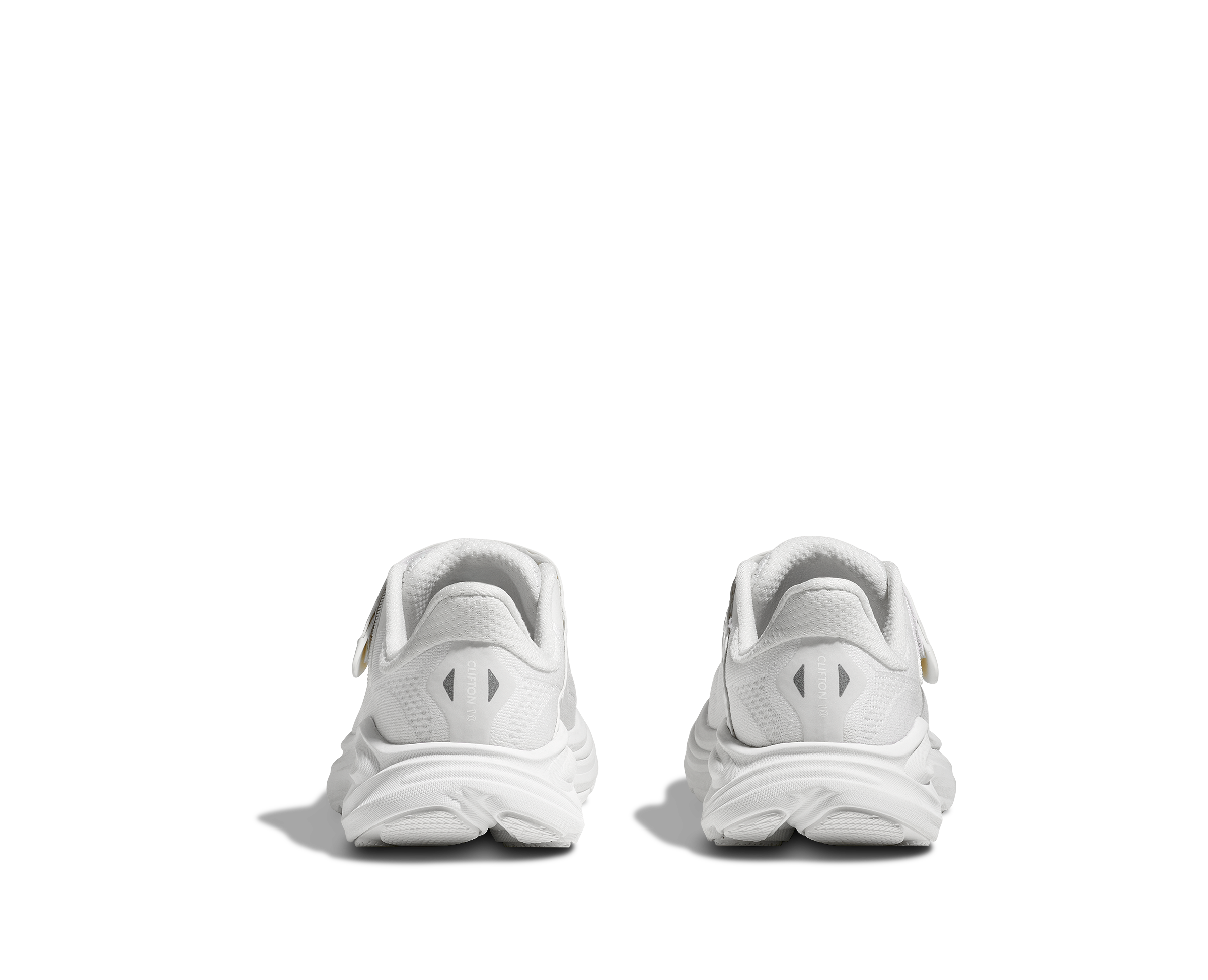 Hoka Clifton 10 "White/White" Preschool Boys' Running Shoe - WHITE Thumbnail View 3