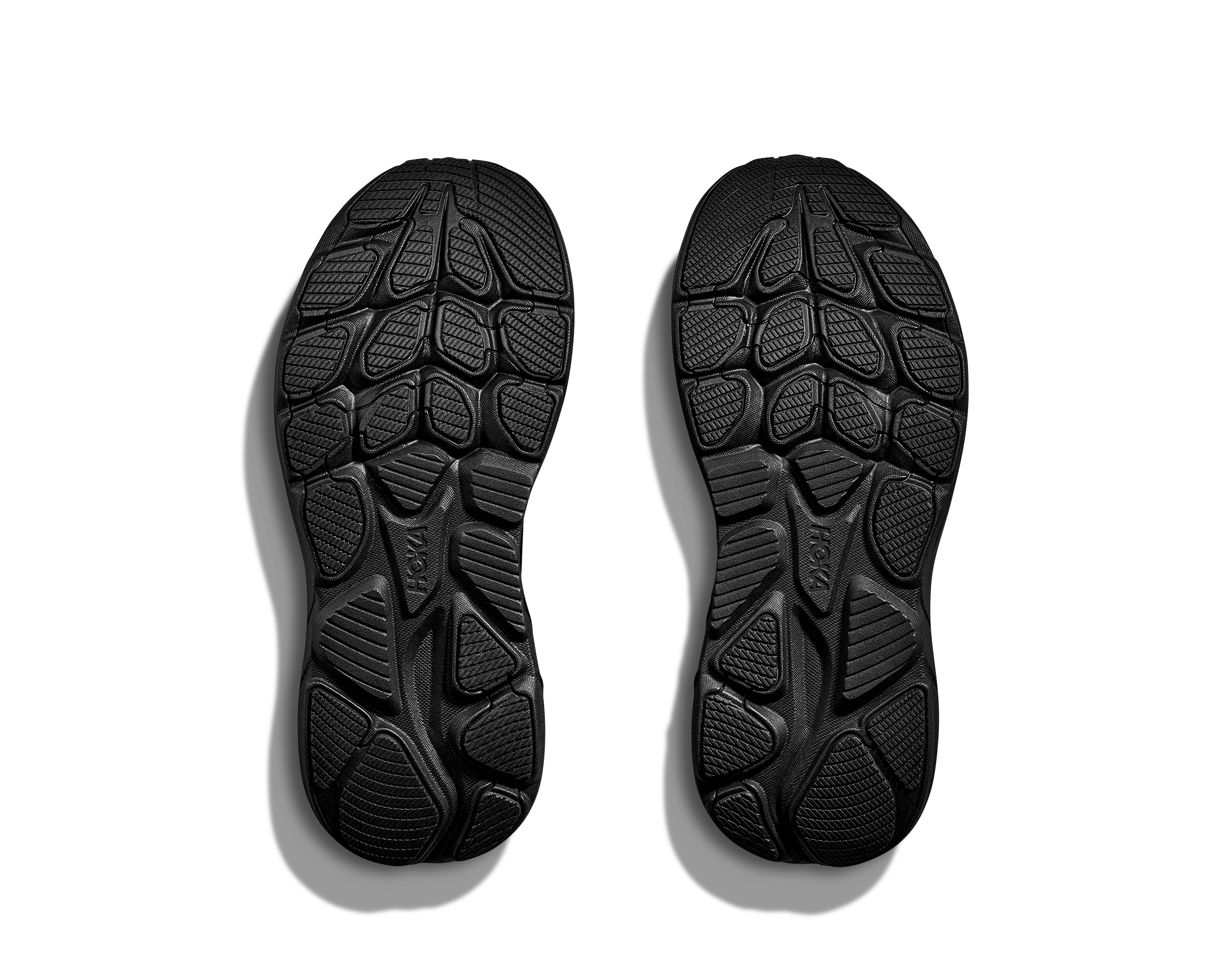 Hoka Clifton 10 "Black/Black" Grade School Boys' Running Shoe - BLACK Thumbnail View 5
