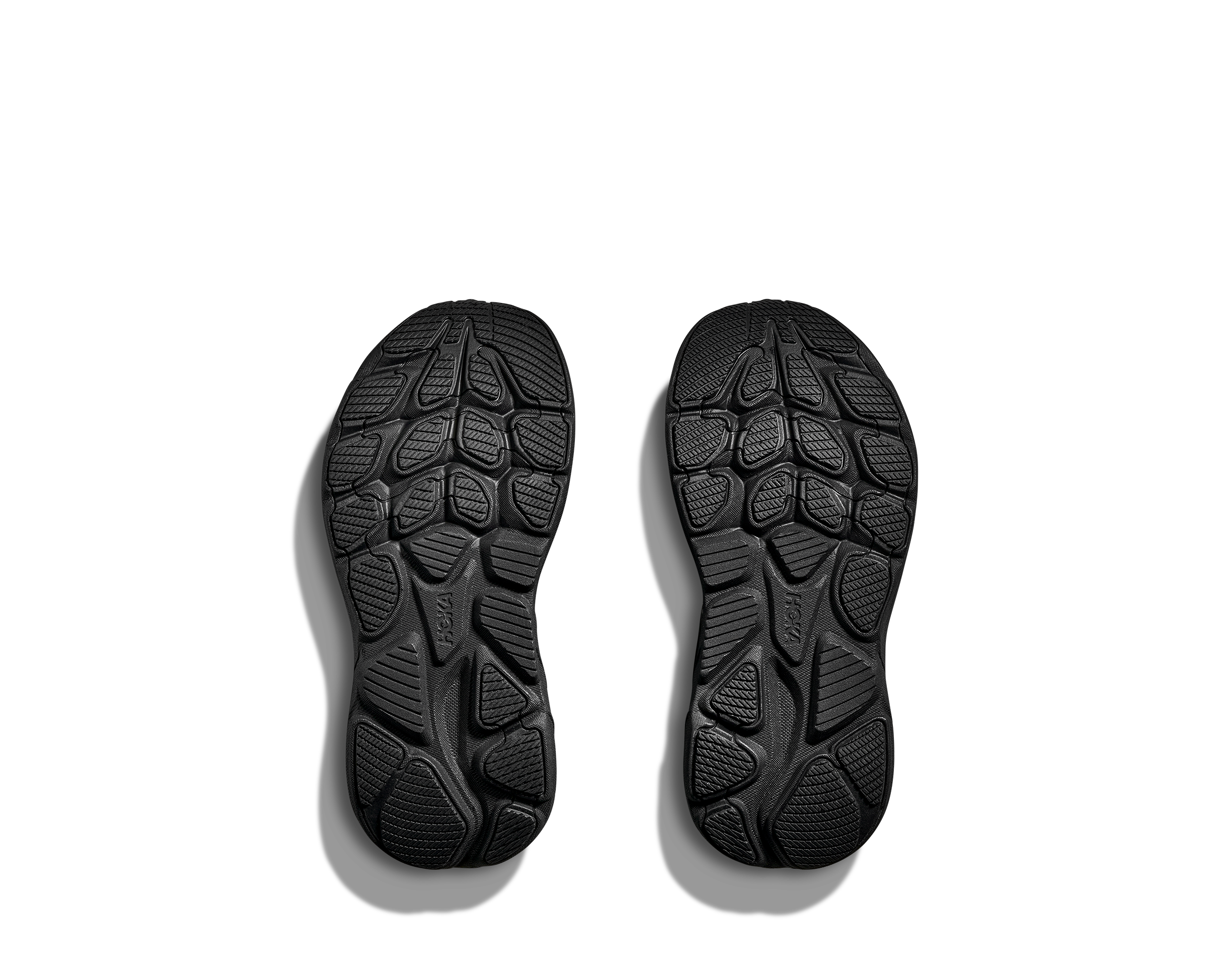 Hoka Clifton 10 "Black/Black" Preschool Boys' Running Shoe - BLACK Thumbnail View 4