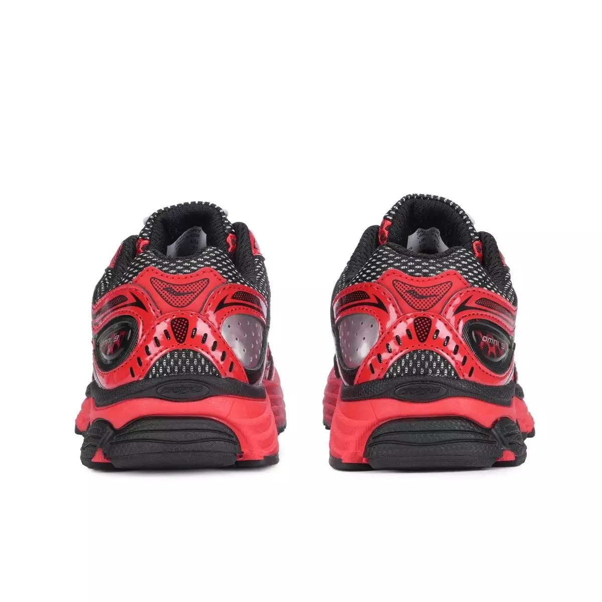 Saucony Omni 9 KDZ "Crimson/Black" Preschool Boys' Shoe - RED/BLACK