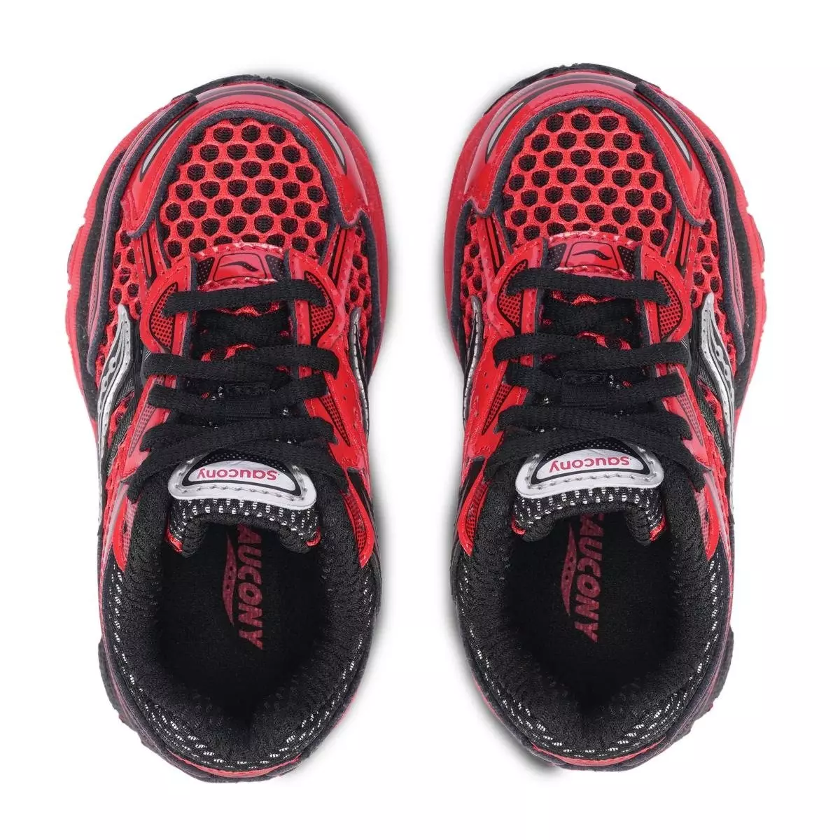 Saucony Omni 9 KDZ "Crimson/Black" Toddler Boys' Shoe - RED/BLACK
