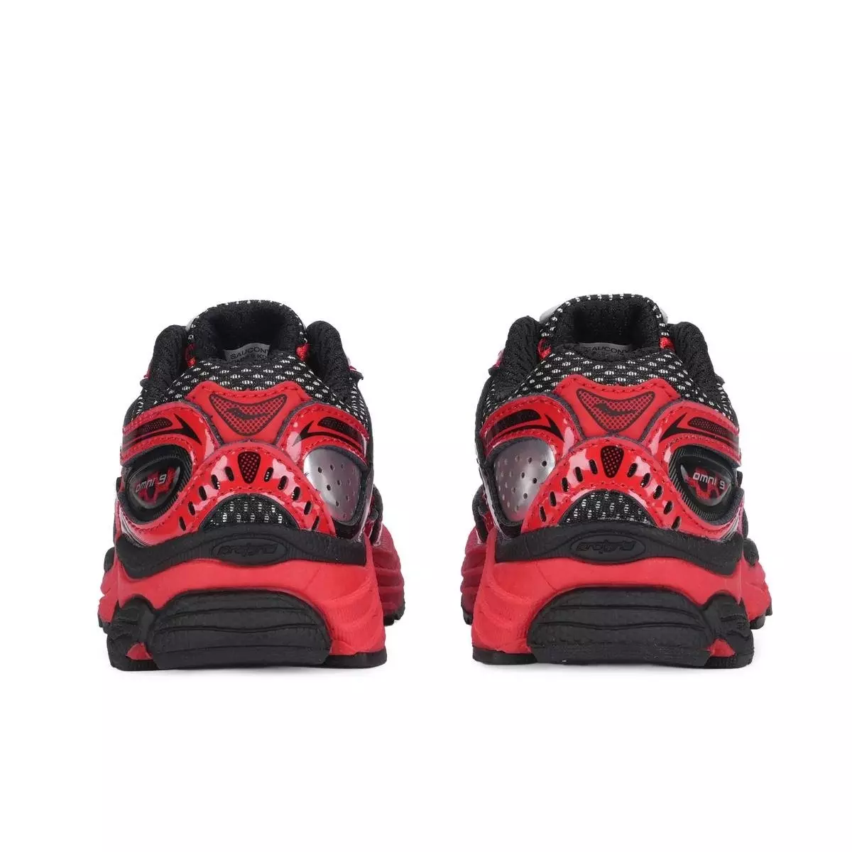 Saucony Omni 9 KDZ "Crimson/Black" Toddler Boys' Shoe - RED/BLACK
