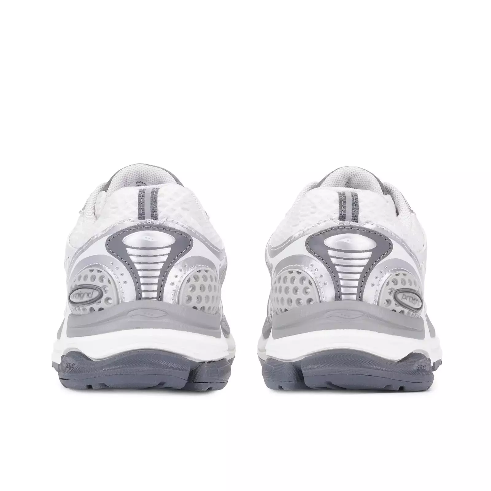 Saucony Triumph 4 KDZ "White/Silver" Grade School Kids' Shoe - WHITE/SILVER