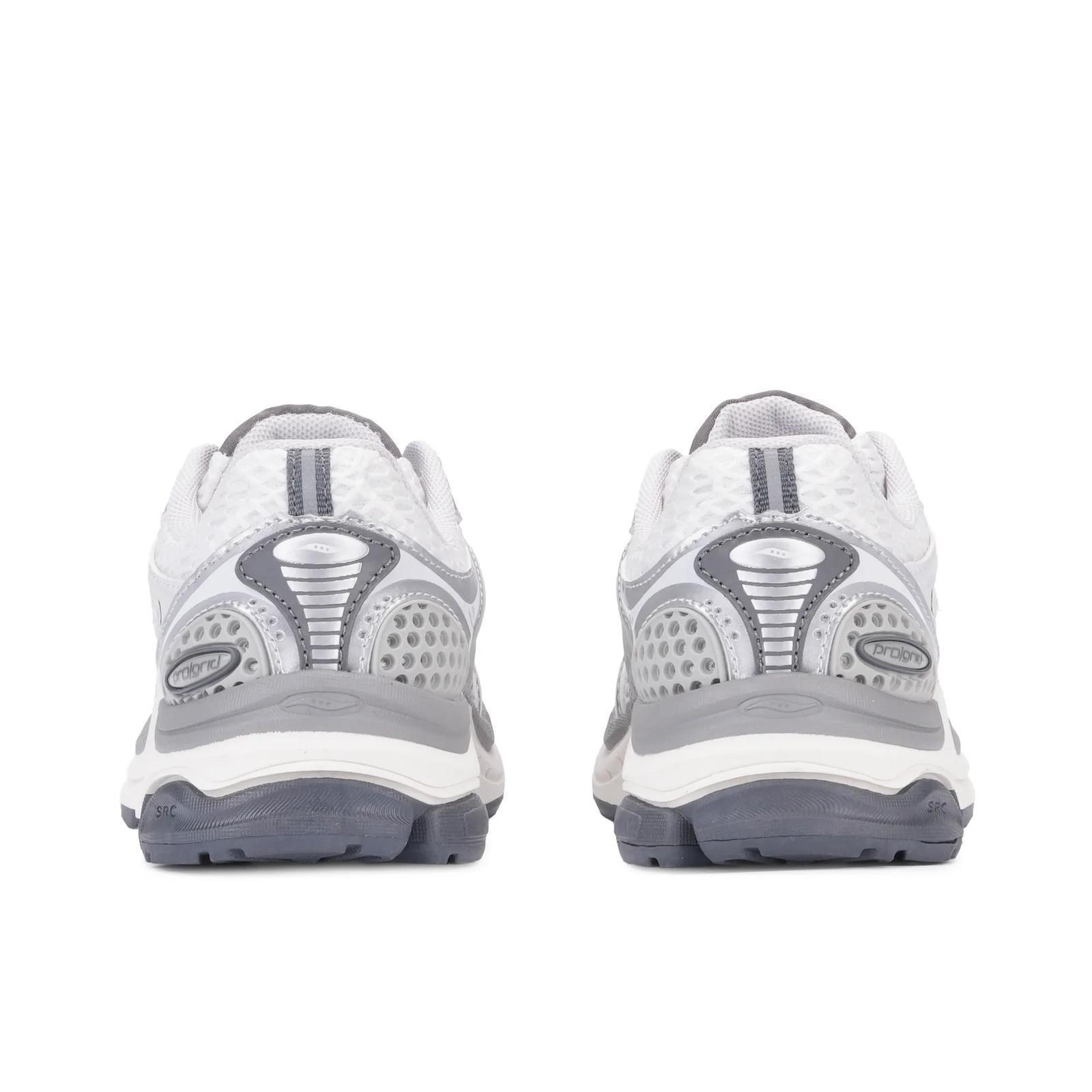 Saucony Triumph 4 KDZ "White/Silver" Preschool Kids' Shoe - WHITE/SILVER