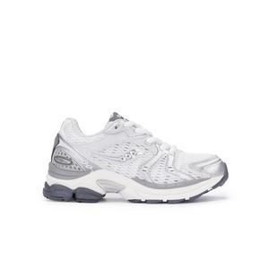 Saucony Triumph 4 KDZ "White/Silver" Preschool Kids' Shoe - WHITE/SILVER