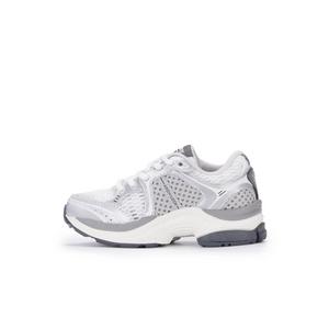 Saucony Triumph 4 KDZ "White/Silver" Toddler Kids' Shoe - WHITE/SILVER