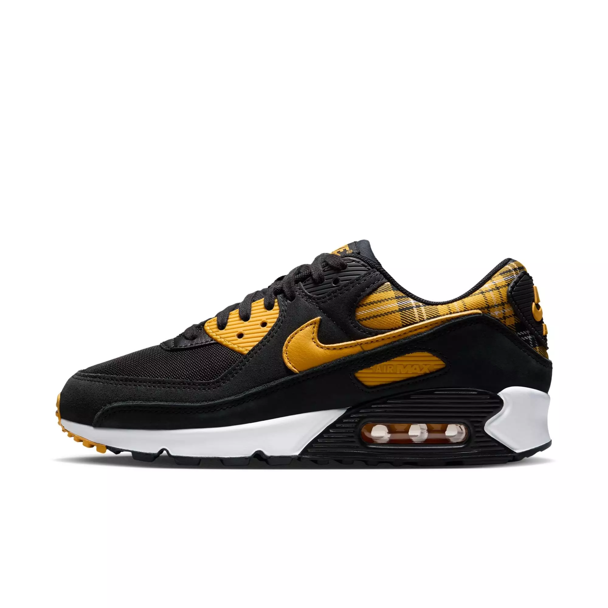 Nike Air Max 90 "Black/Yellow Ochre/White" Women's Shoe - BLACK/MULTI