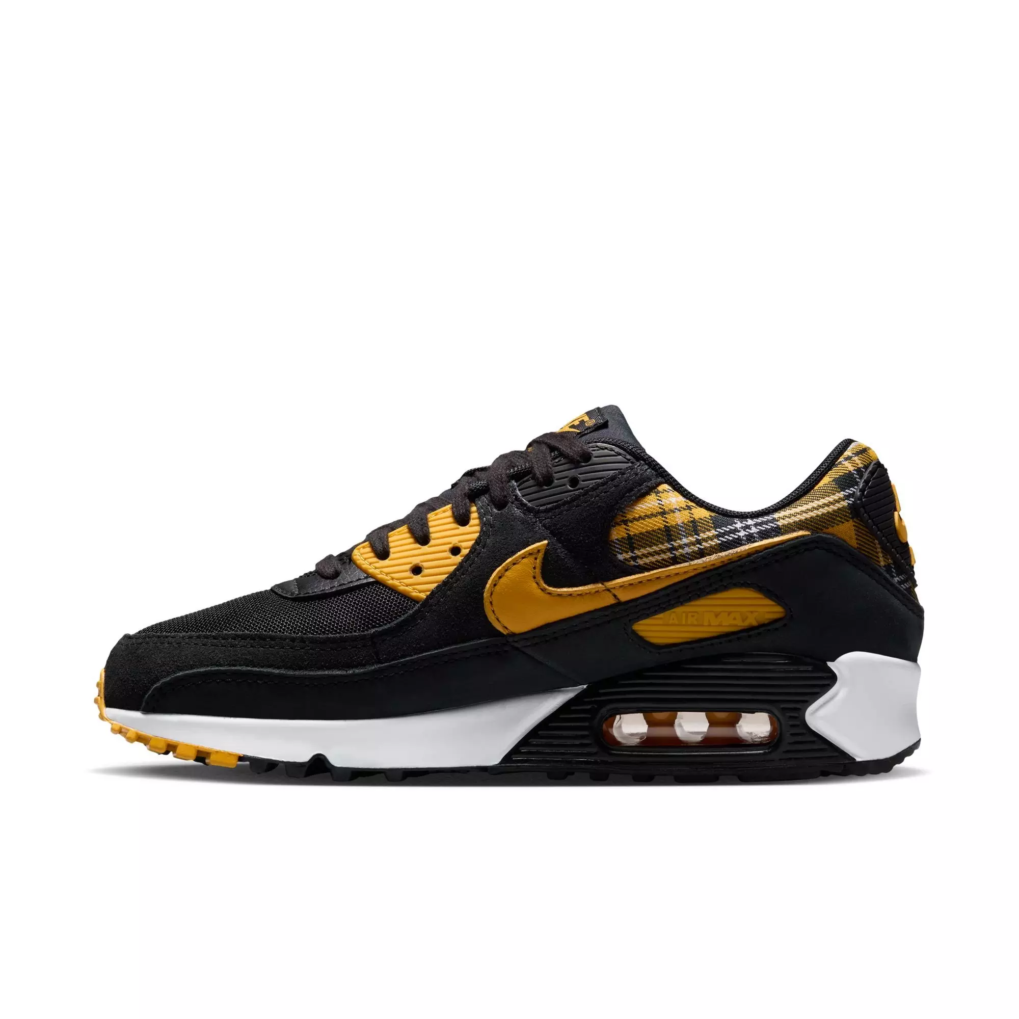 Nike Air Max 90 "Black/Yellow Ochre/White" Women's Shoe - BLACK/MULTI