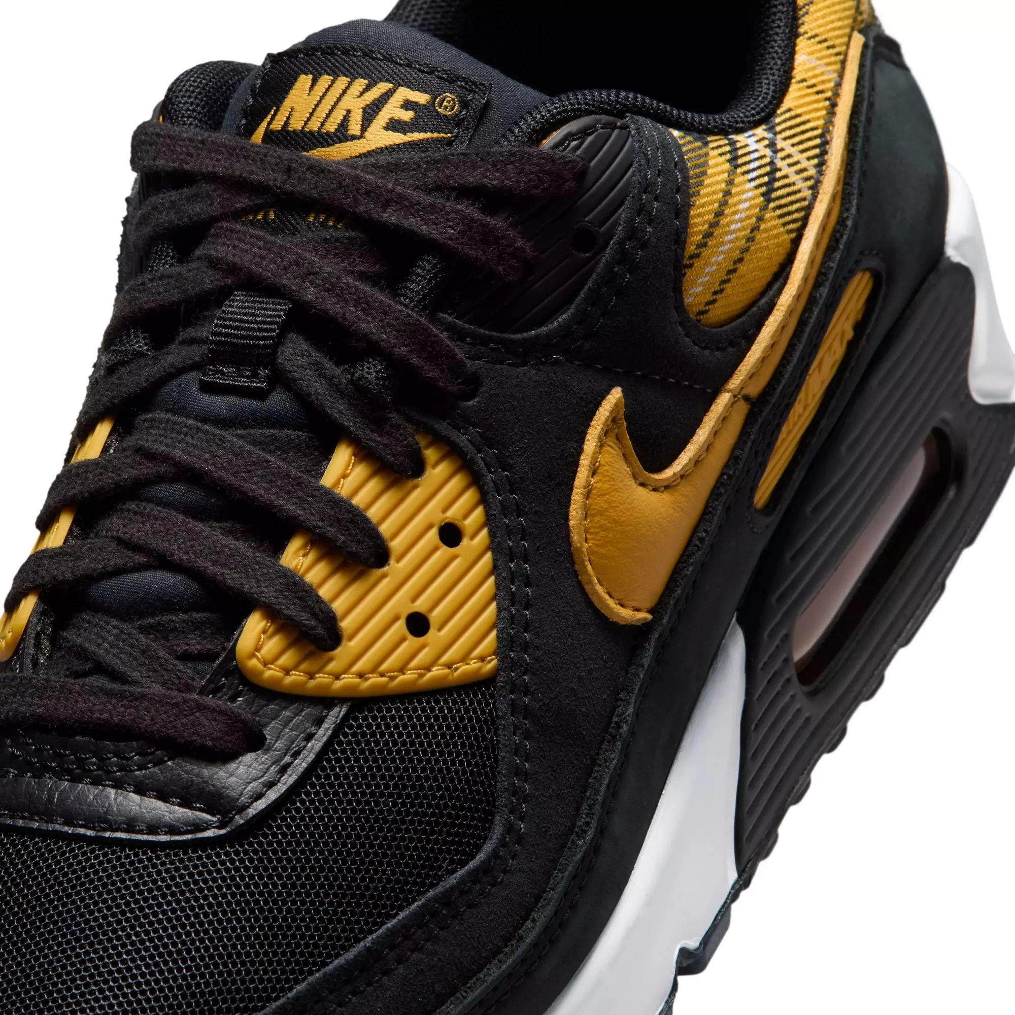 Nike Air Max 90 "Black/Yellow Ochre/White" Women's Shoe - BLACK/MULTI