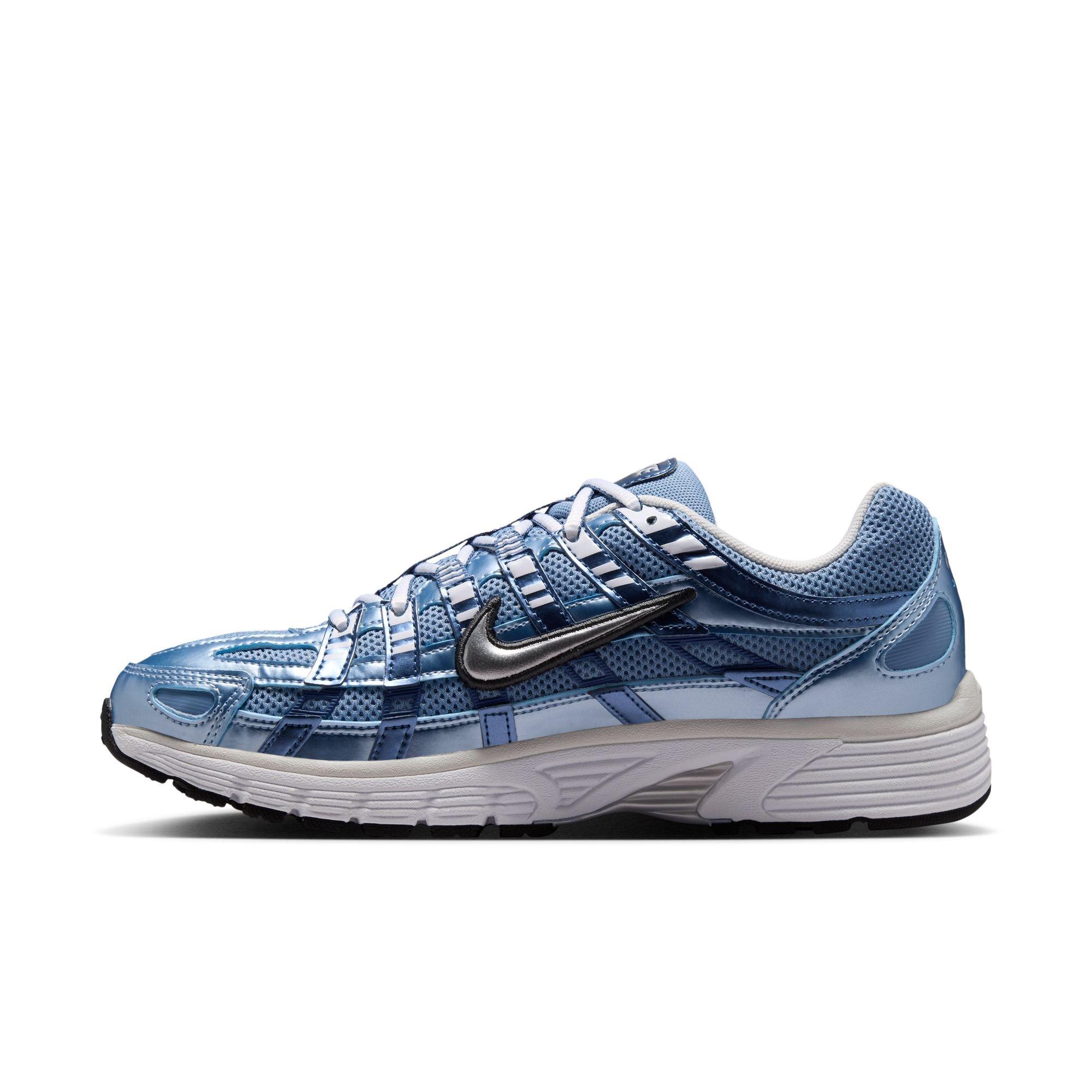 Nike P-6000 "Work Blue/Metallic Silver/Hydrogen Blue" Women's Shoe - BLUE/SILVER/NAVY